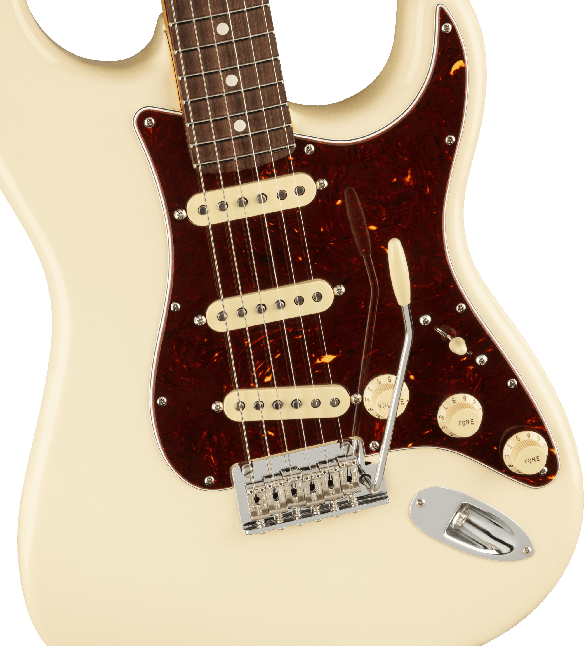 American Professional II Stratocaster, Olympic White , RW FB