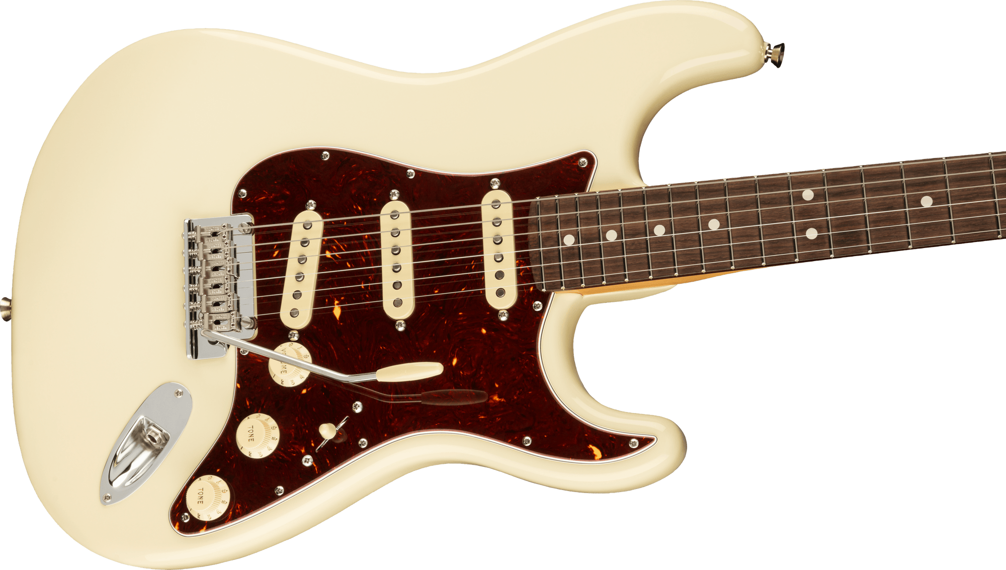 American Professional II Stratocaster, Olympic White , RW FB