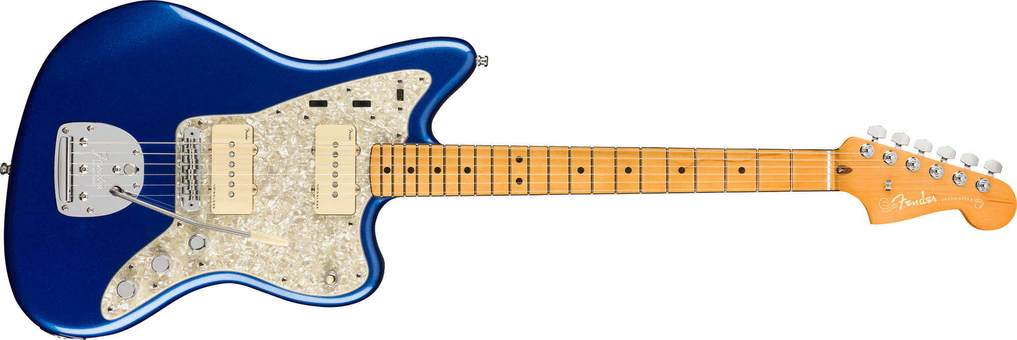 American Ultra Jazzmaster, Maple Neck, Cobra Blue