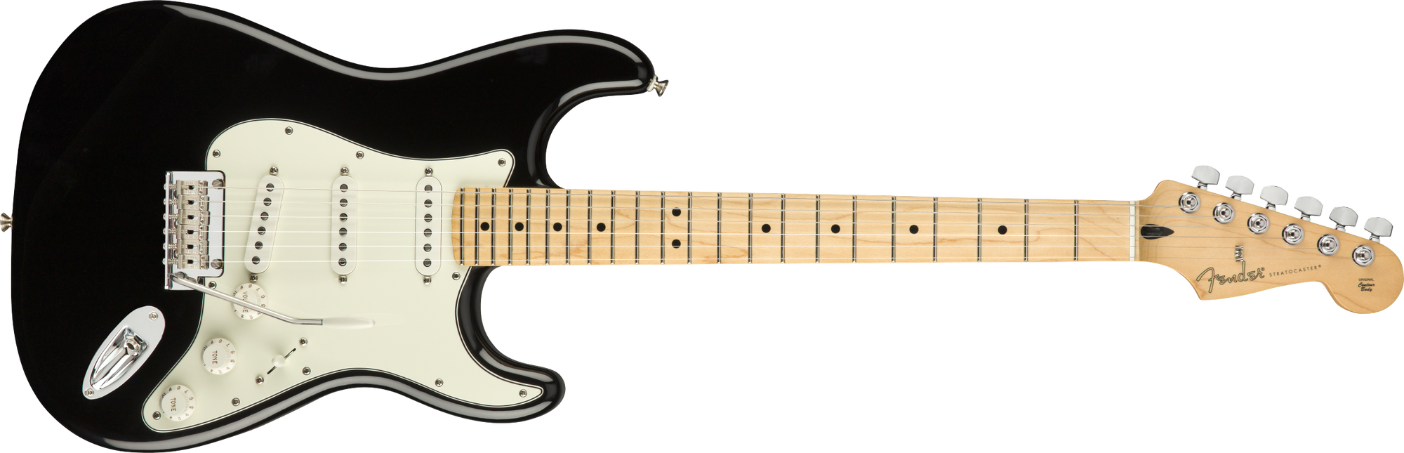 Player Stratocaster, Maple Fingerboard, Black