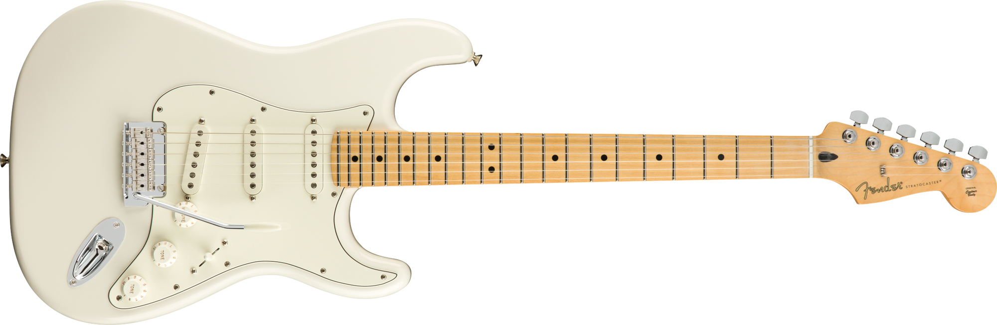 Player Stratocaster, Maple Fingerboard, Polar White