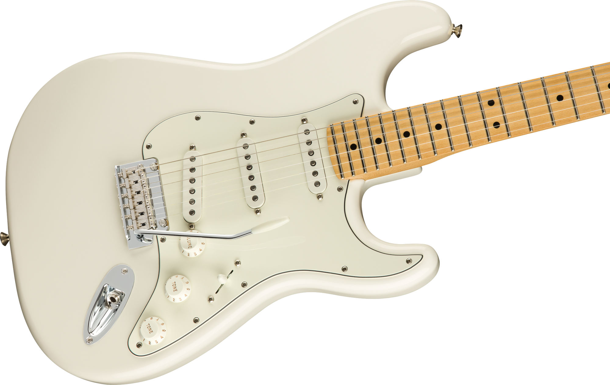 Player Stratocaster, Maple Fingerboard, Polar White