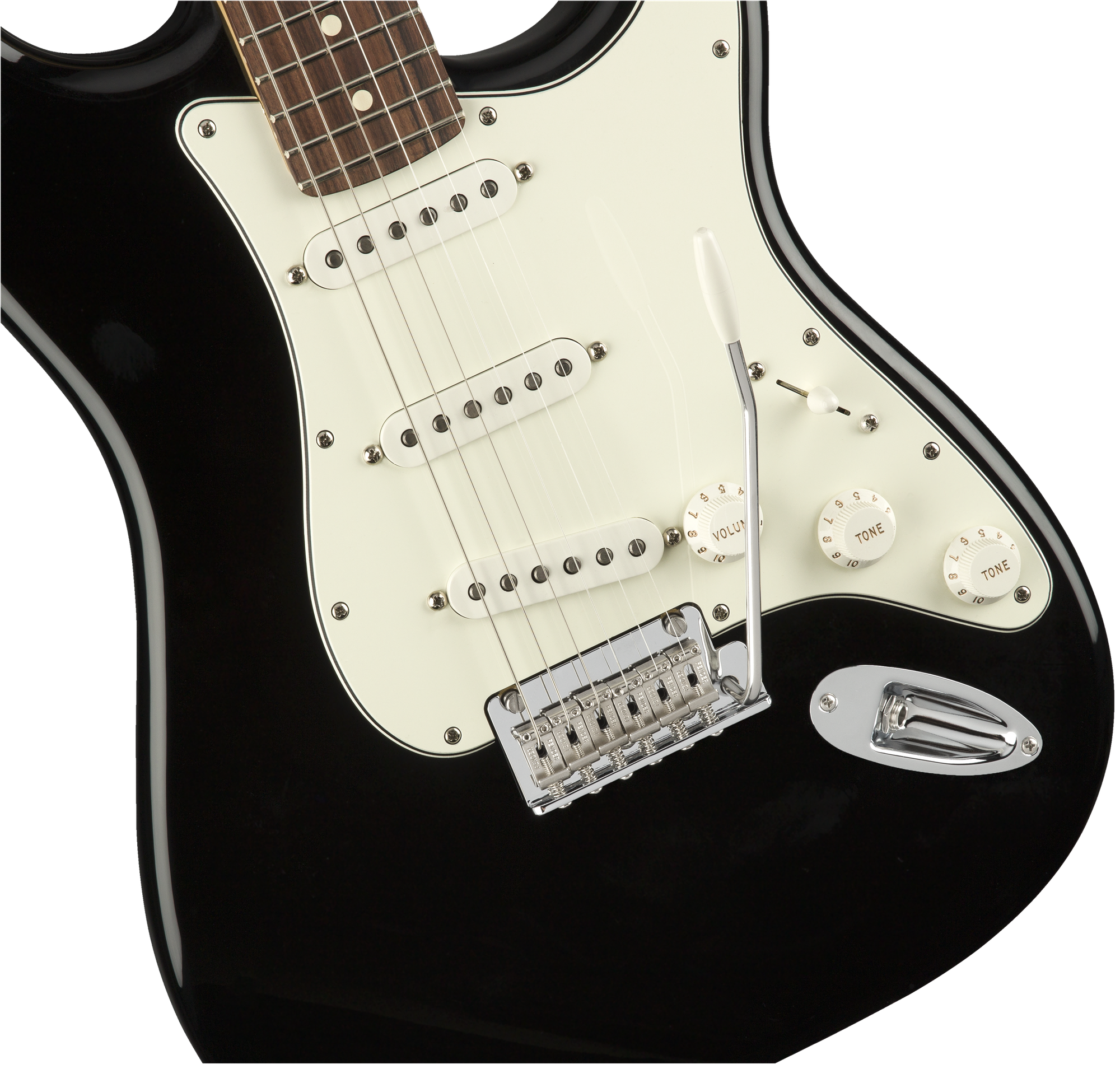 Player Stratocaster, Pau Ferro Fingerboard, Black