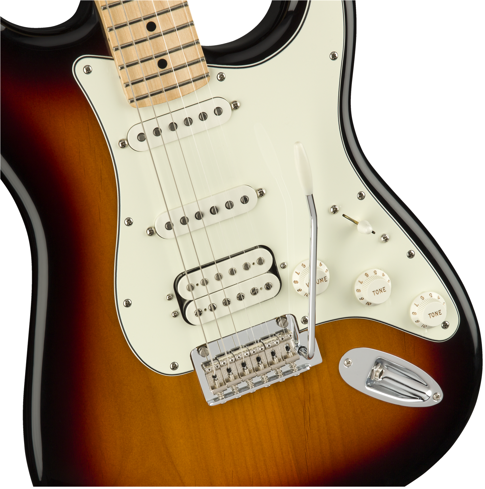 Player Stratocaster HSS, MN, 3-Color Sunburst