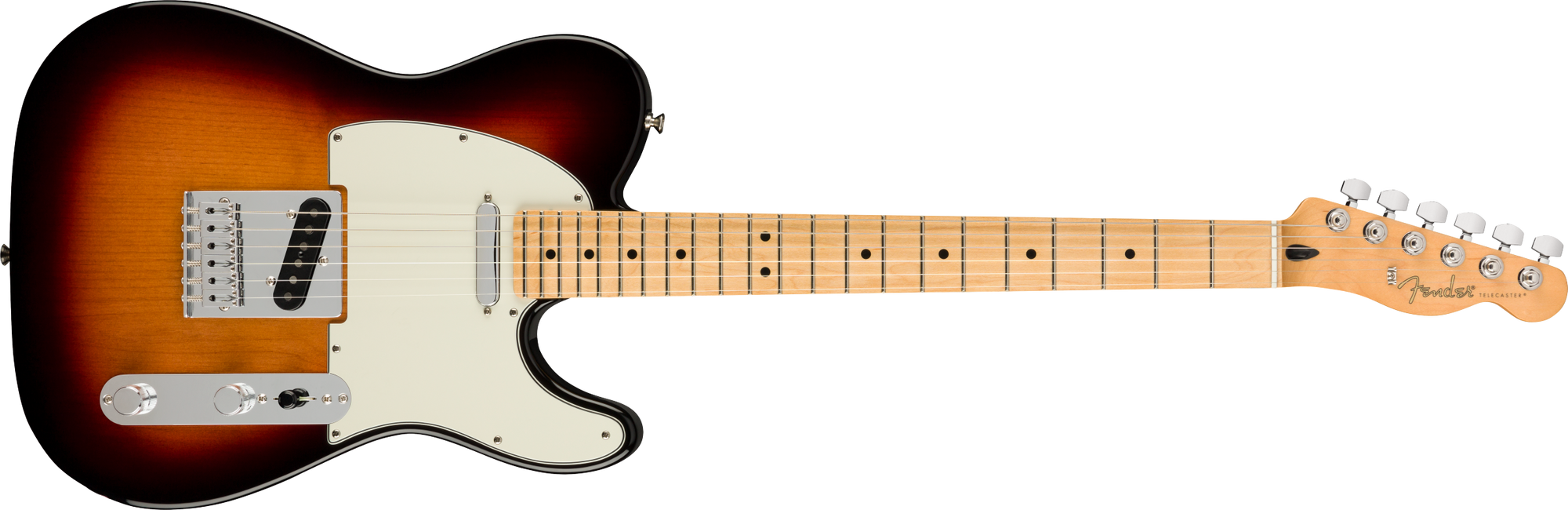 Player Telecaster, Maple Fingerboard, 3-Color Sunburst