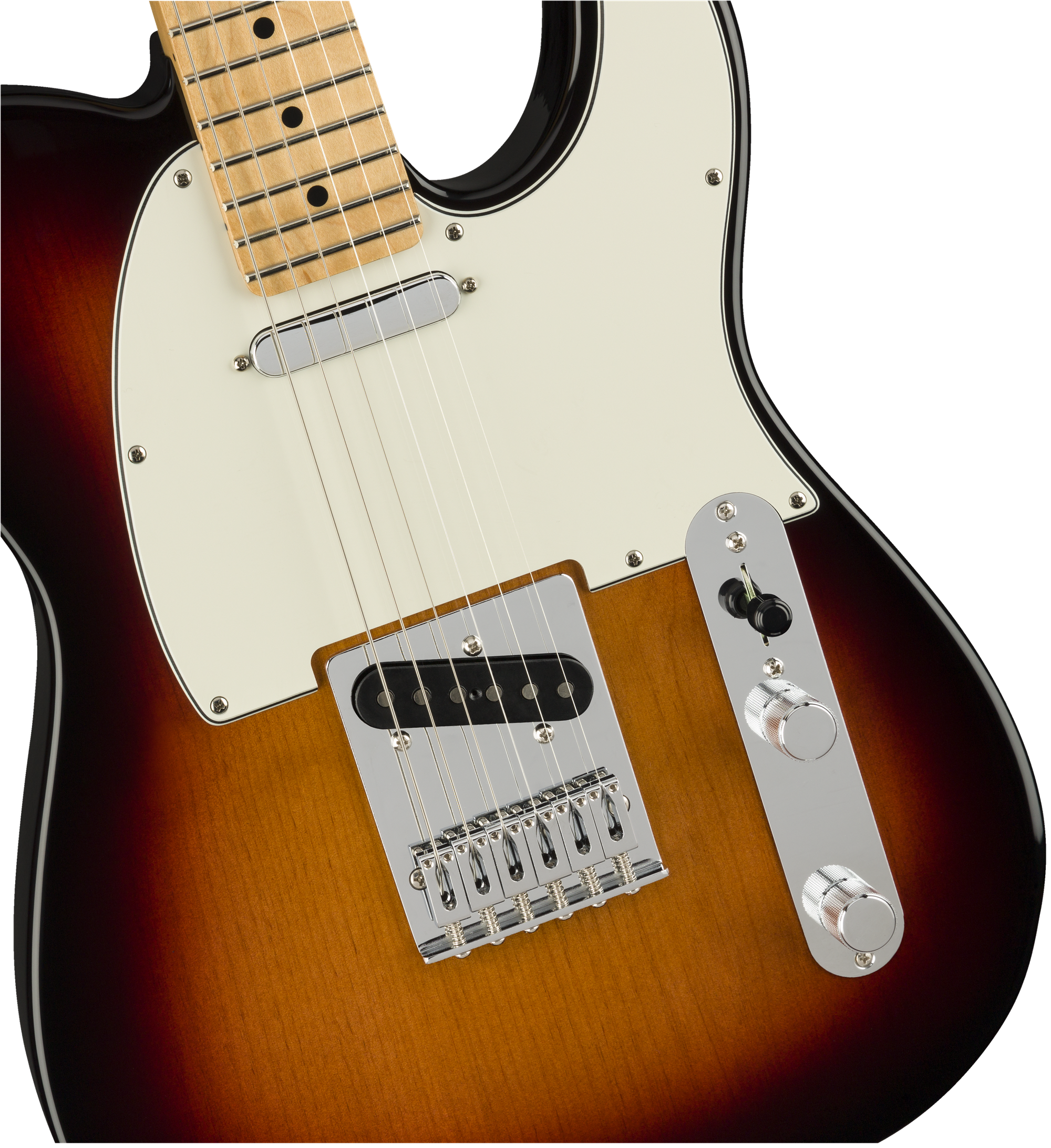 Player Telecaster, Maple Fingerboard, 3-Color Sunburst