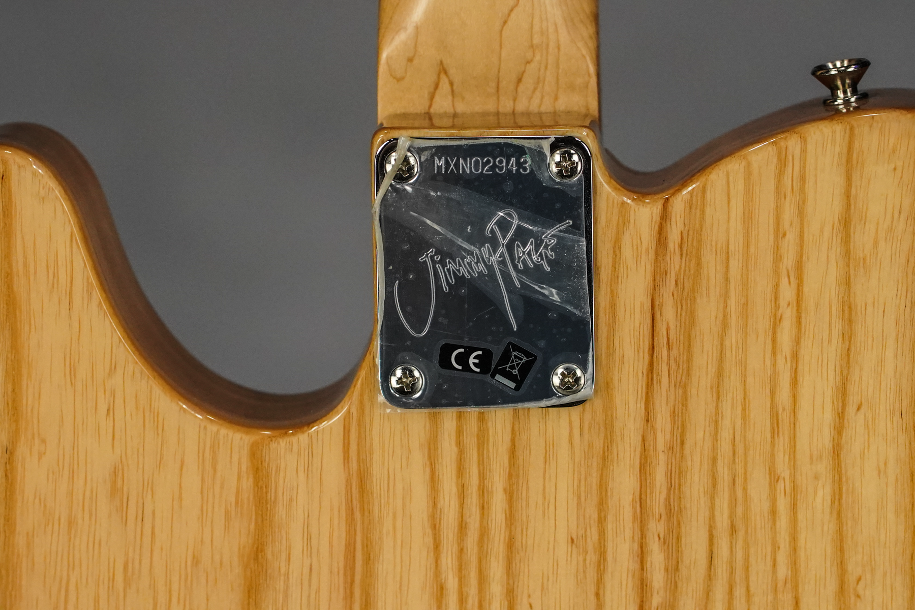 Jimmy Page Telecaster, Rosewood Fingerboard, Dragon Artwork/Natural