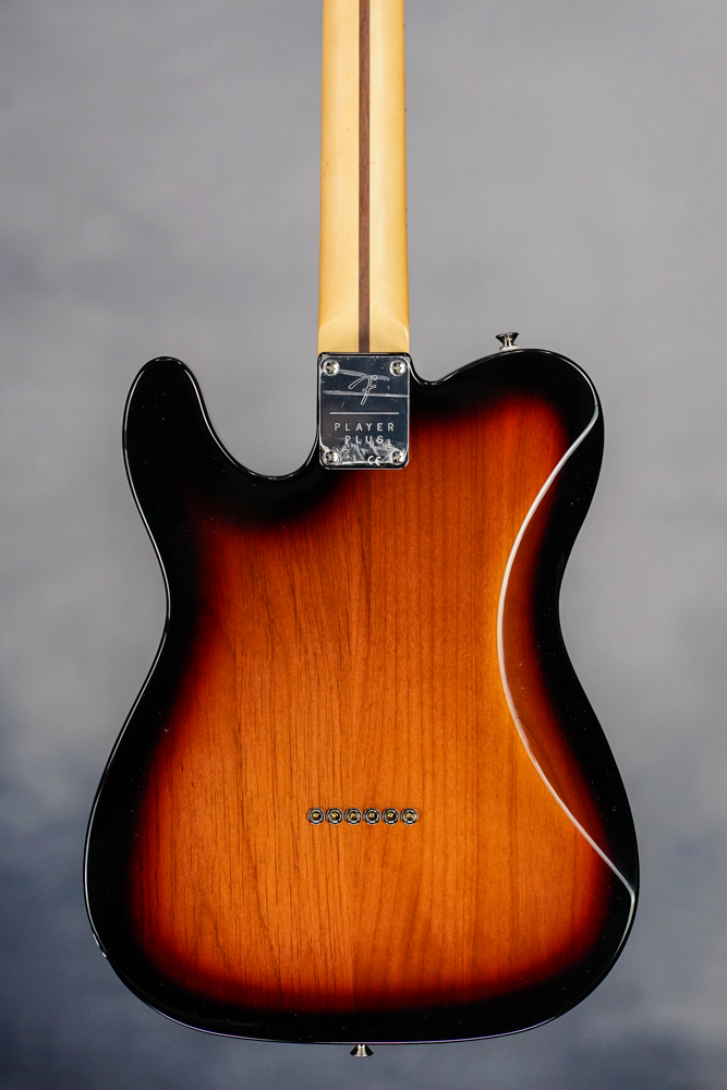 Player Plus Telecaster, Maple Fingerboard, 3-Color Sunburst