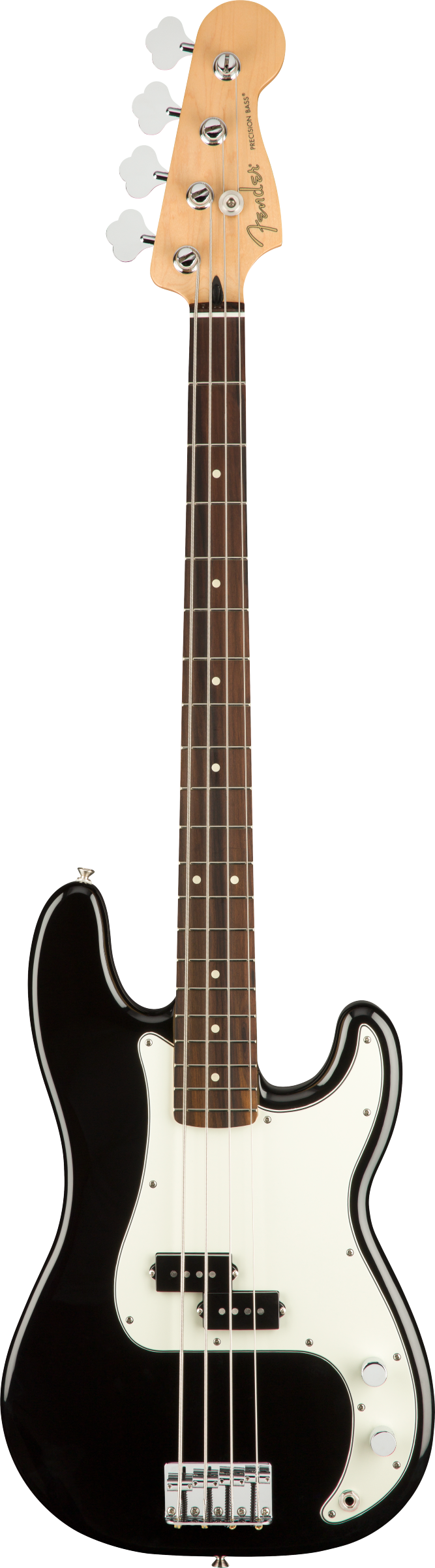 Player Precision Bass, Black, Pau Ferro FB