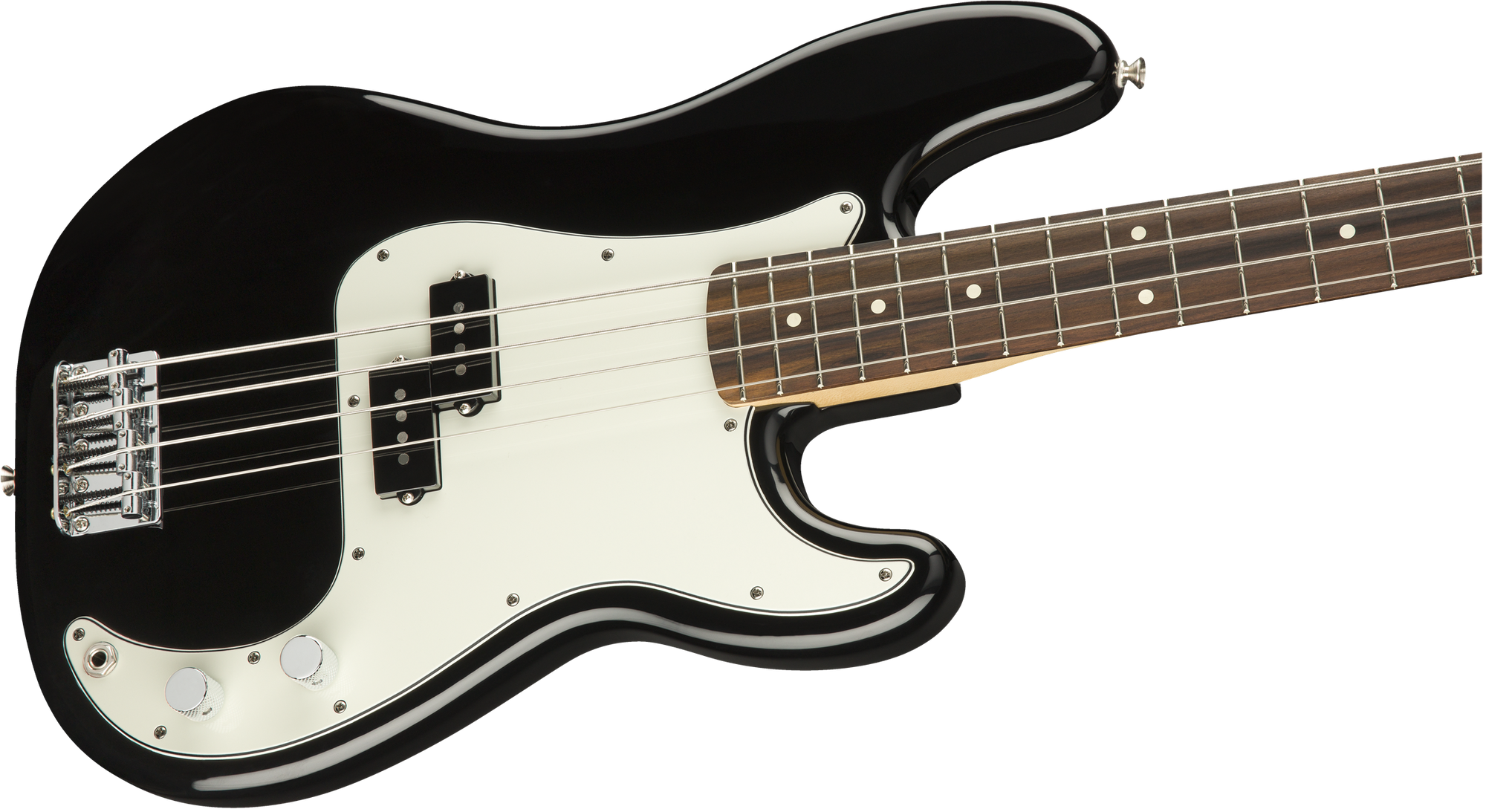 Player Precision Bass, Black, Pau Ferro FB