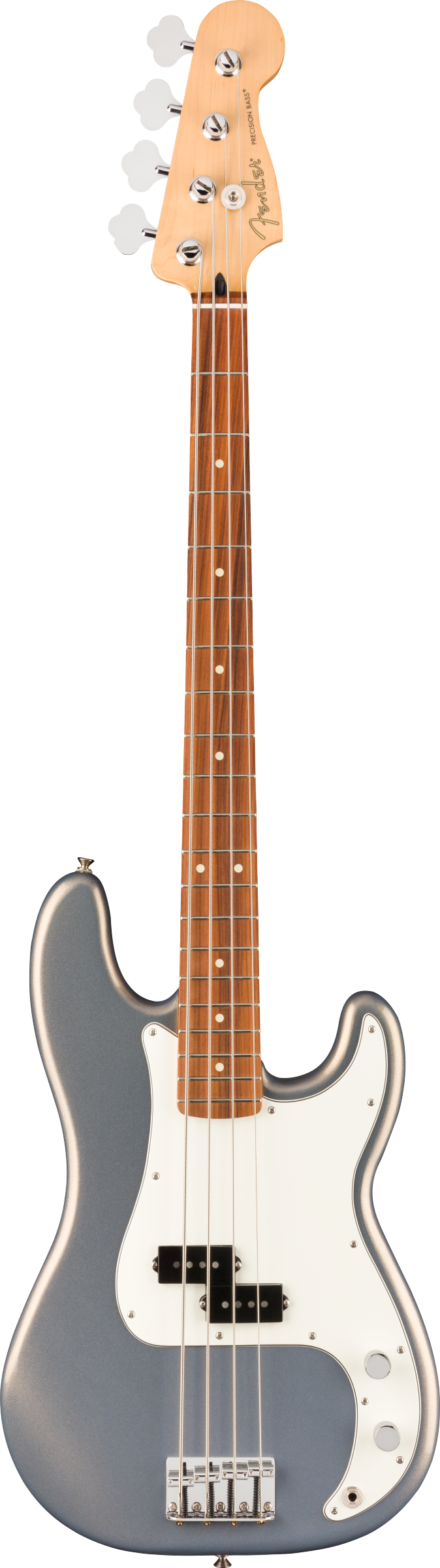 Player Precision Bass, Pau Ferro Fingerboard, Silver