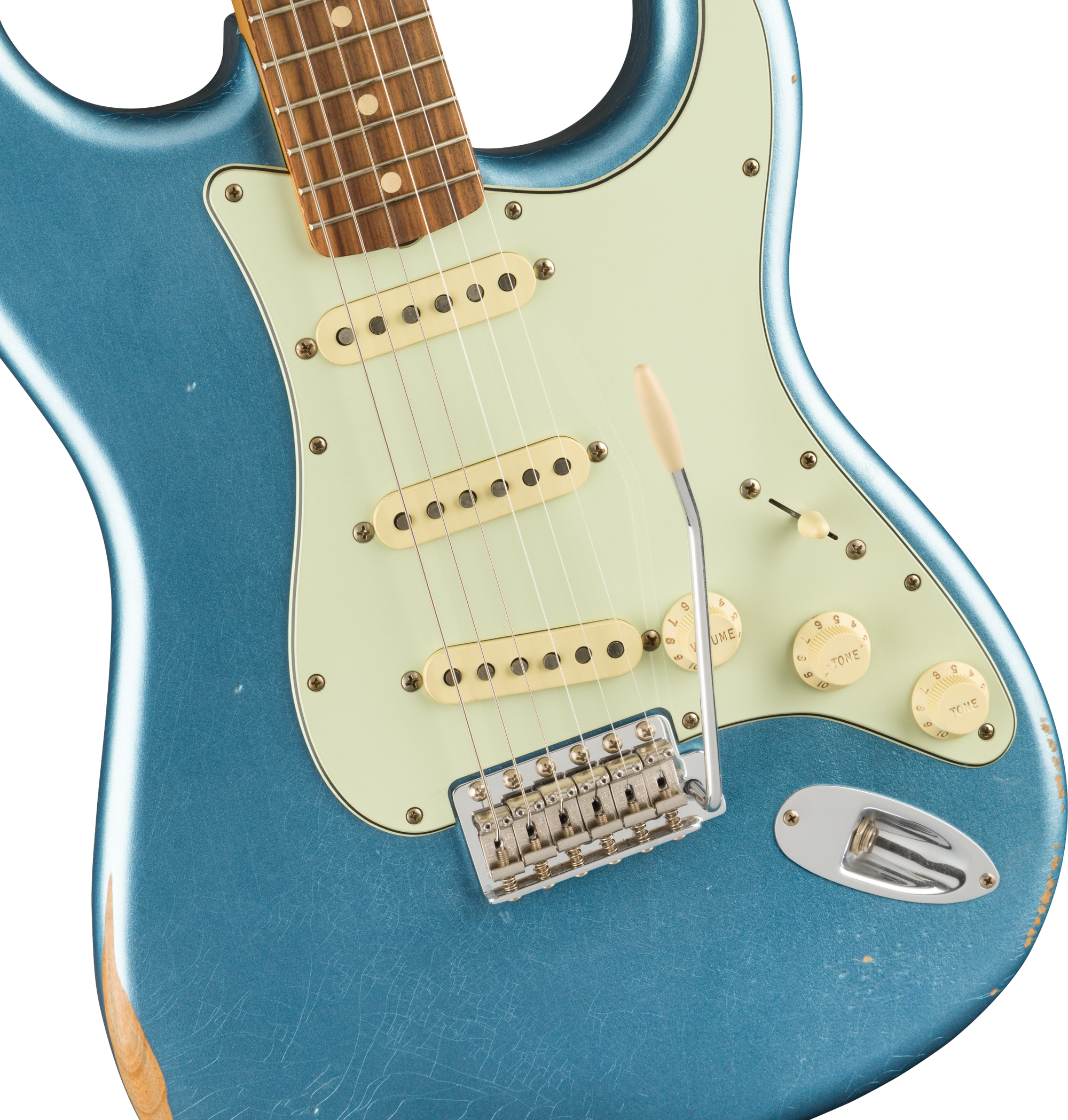 Vintera Road Worn 60s Stratocaster, Pau Ferro Fingerboard, Lake Placid Blue