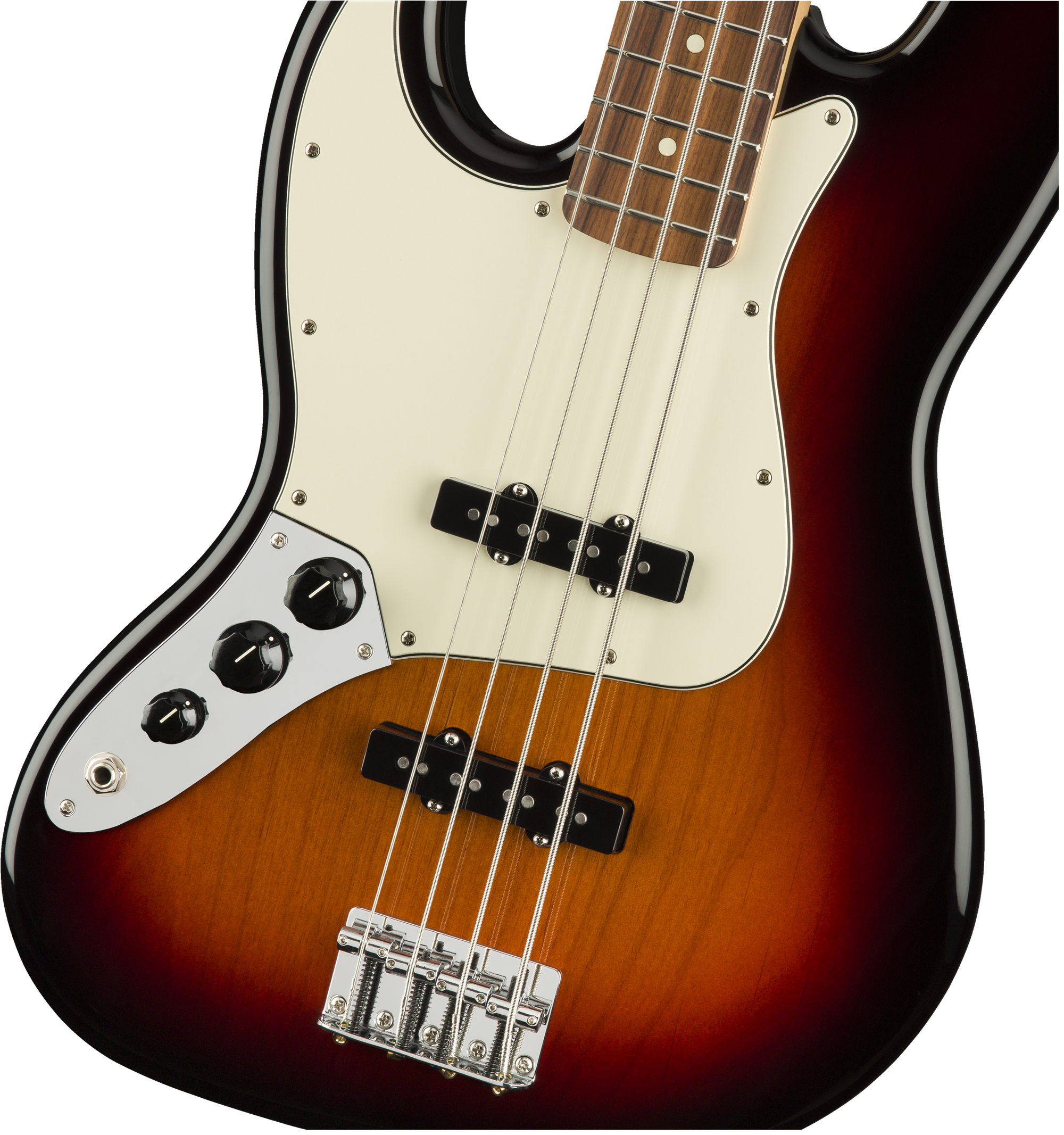 Player Jazz Bass LH, Pau Ferro FB, 3CSB