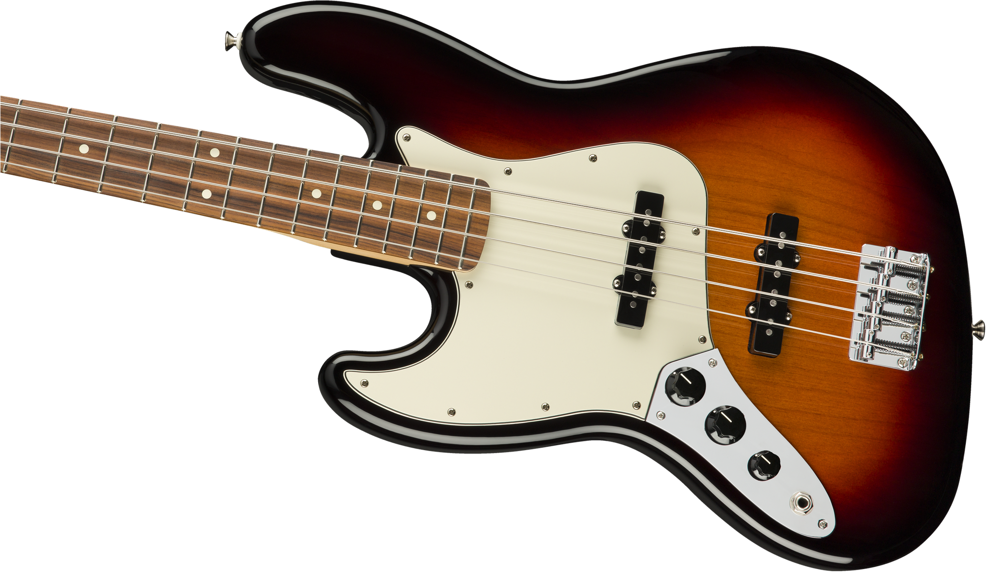 Player Jazz Bass LH, Pau Ferro FB, 3CSB