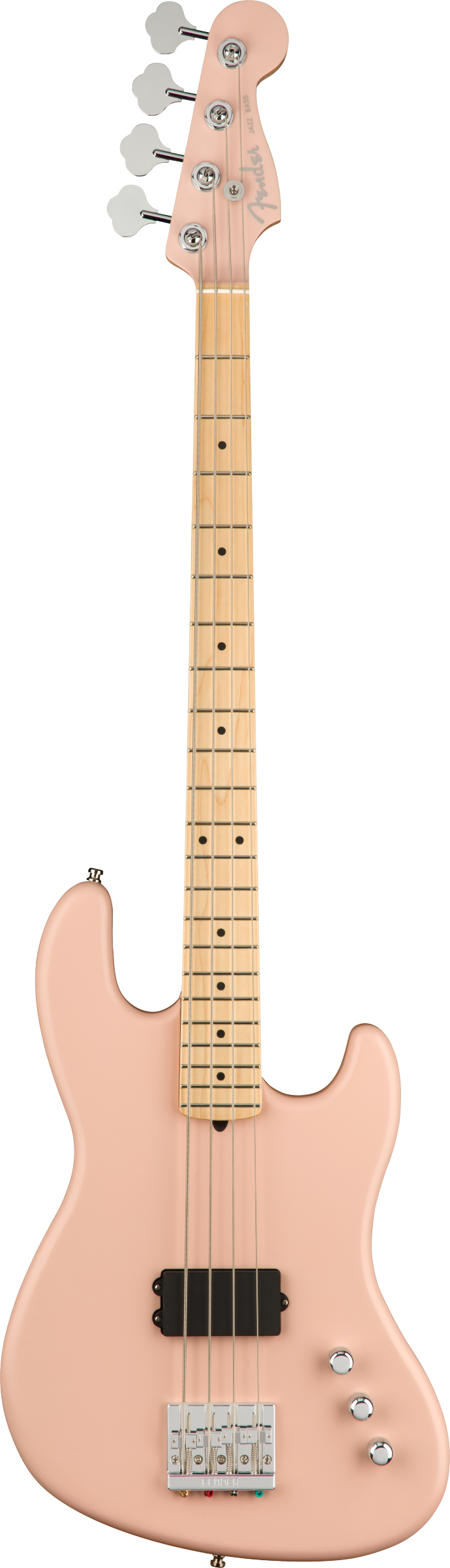 Flea Sig. Active Jazz Bass, Maple Fingerboard, Satin Shell Pink