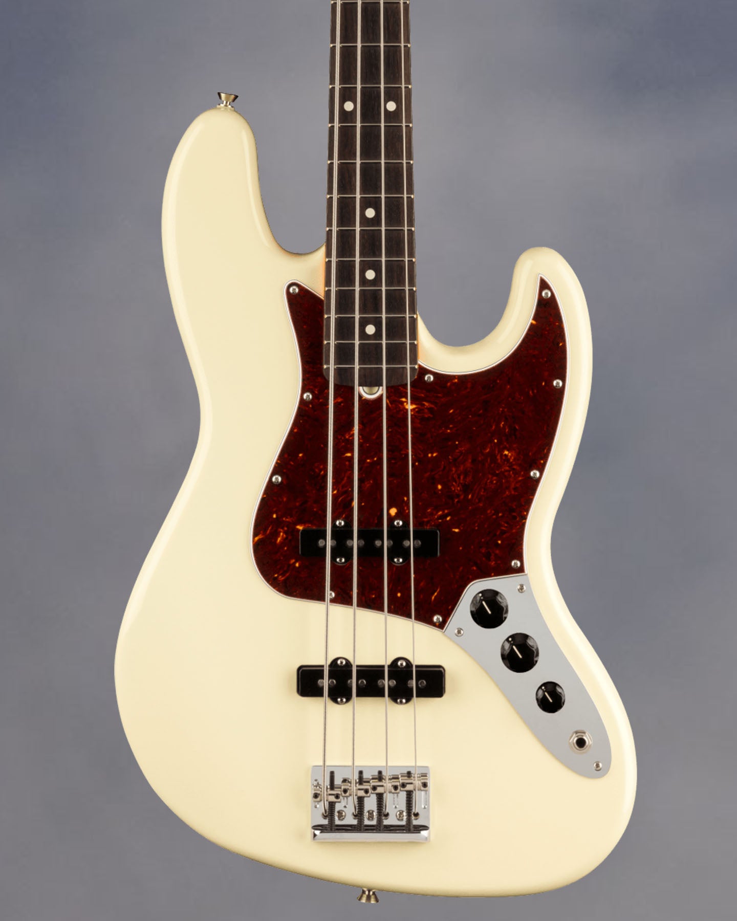 American Professional II Jazz Bass, Olympic White