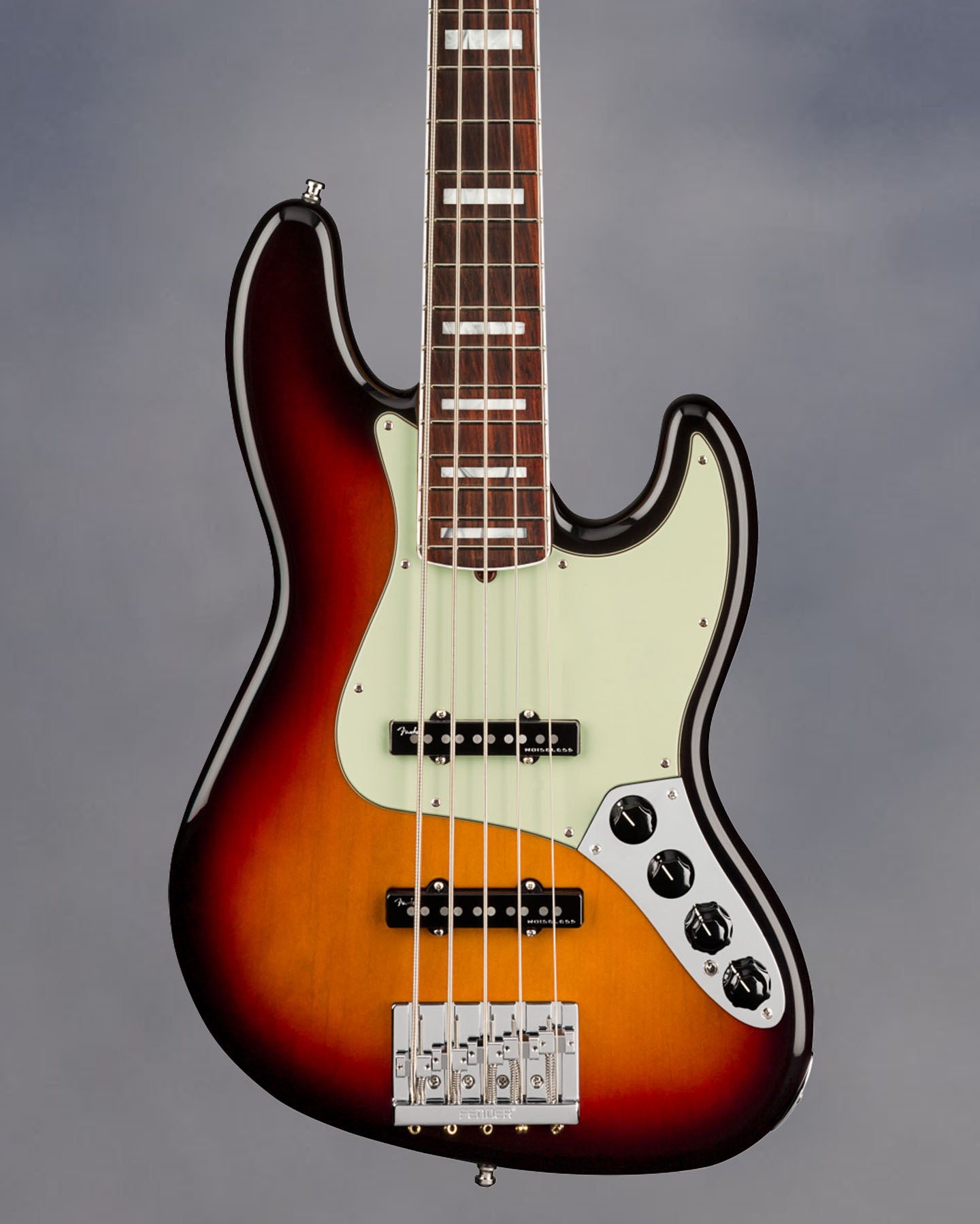 American Ultra Jazz Bass V, Rosewood Fingerboard, Ultraburst