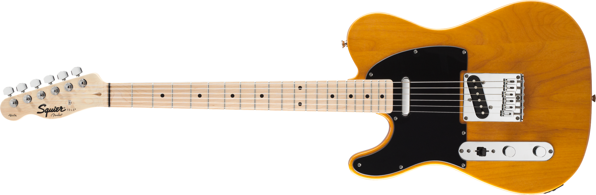 Affinity Series Left-Handed Telecaster Special Electric Guitar, Butterscotch Blonde