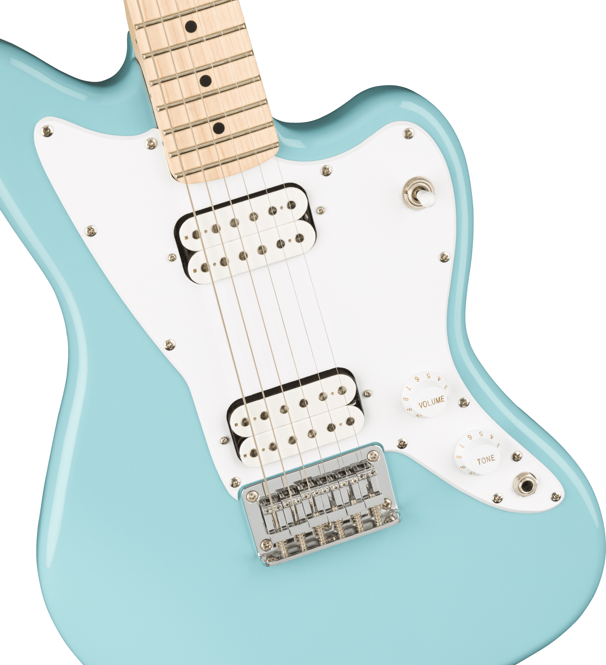 Mini Jazzmaster® HH, Maple FB, Daphne Blue