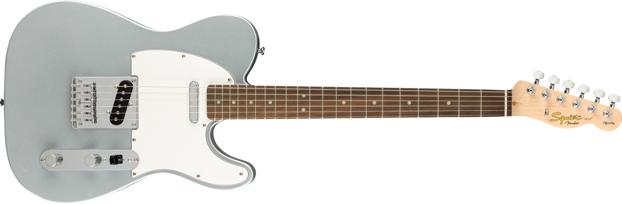 Affinity Tele, Slick Silver, Laurel FB