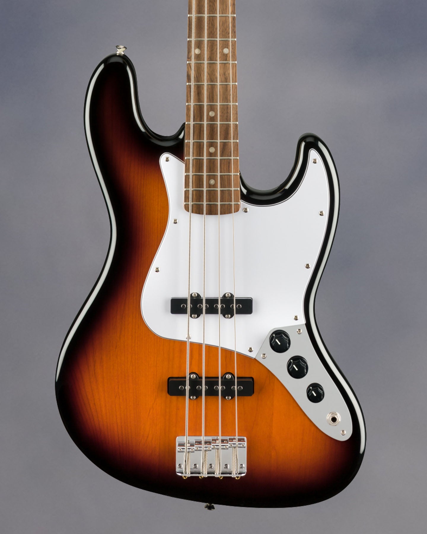 Affinity Series Jazz Bass, Brown Sunburst, Laurel FB, Brown Sunburst