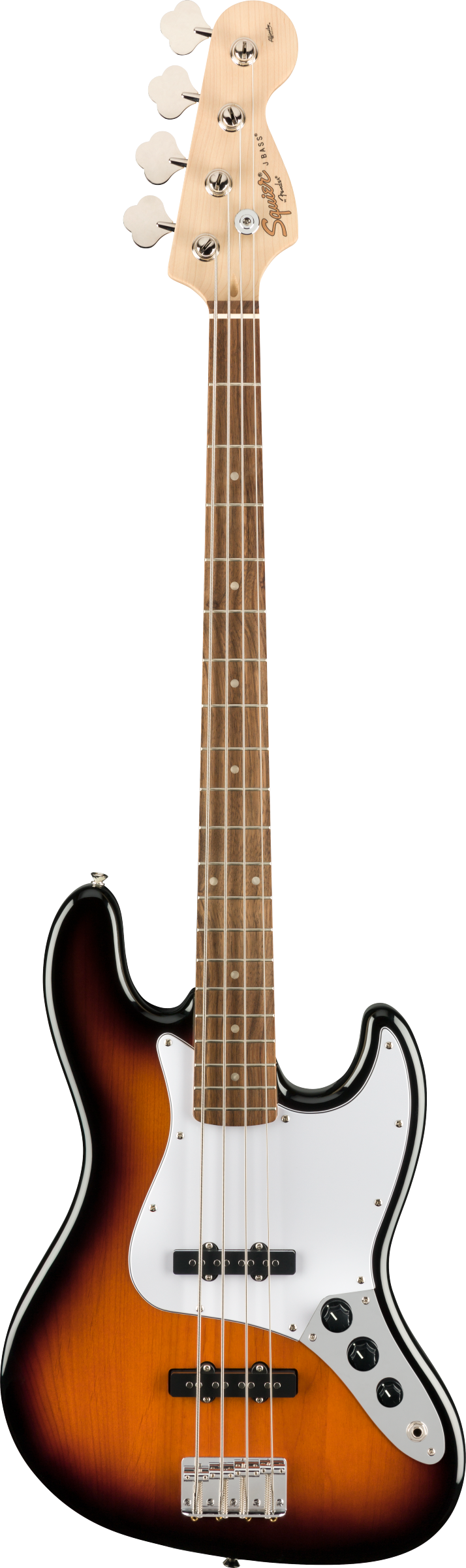 Affinity Series Jazz Bass, Brown Sunburst, Laurel FB, Brown Sunburst