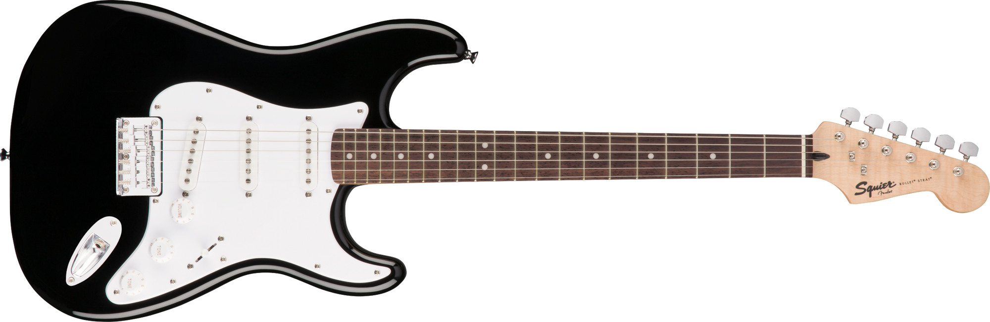 Squier Bullet Strat HT Laurel Fingerboard, Black