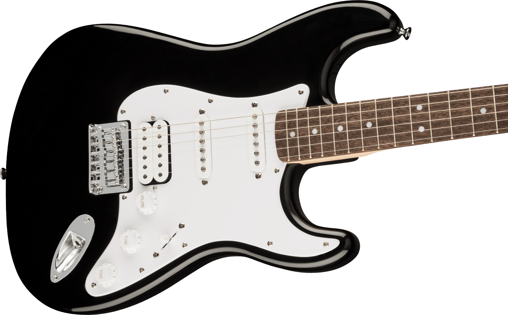 Bullet Stratocaster HSS Hard Tail Laurel FB Black