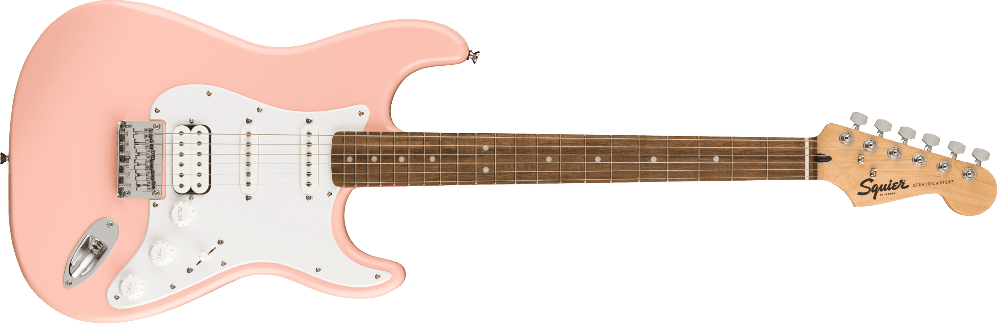 Squier Bullet Stratocaster HT HSS Shell Pink