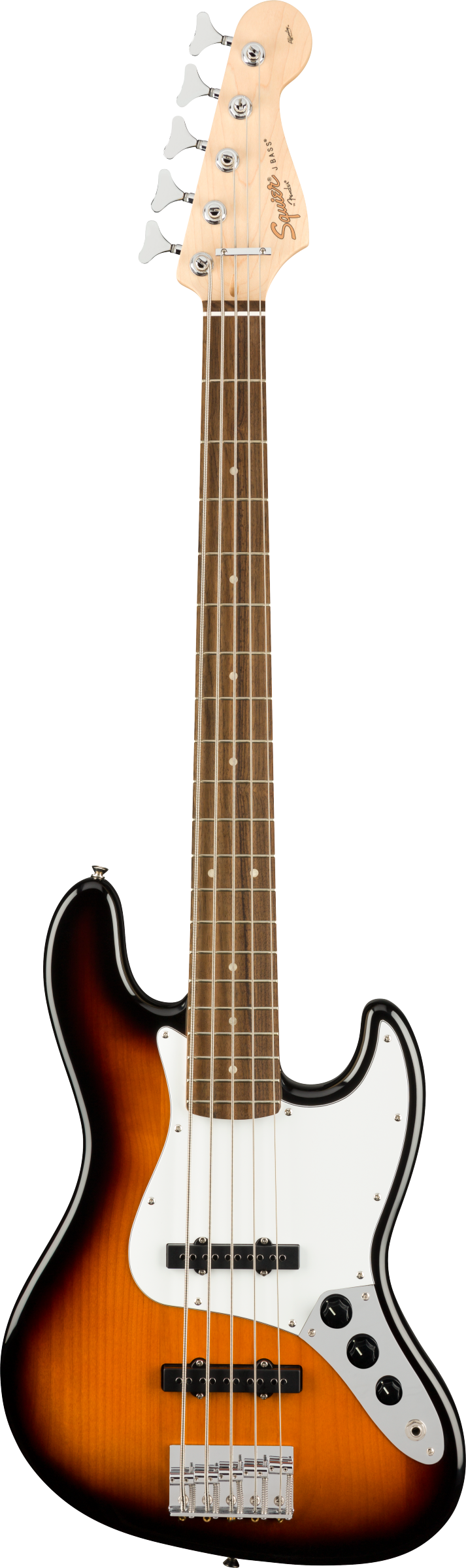 Affinity Series J Bass V, Laurel Fingerboard, Brown Sunburst