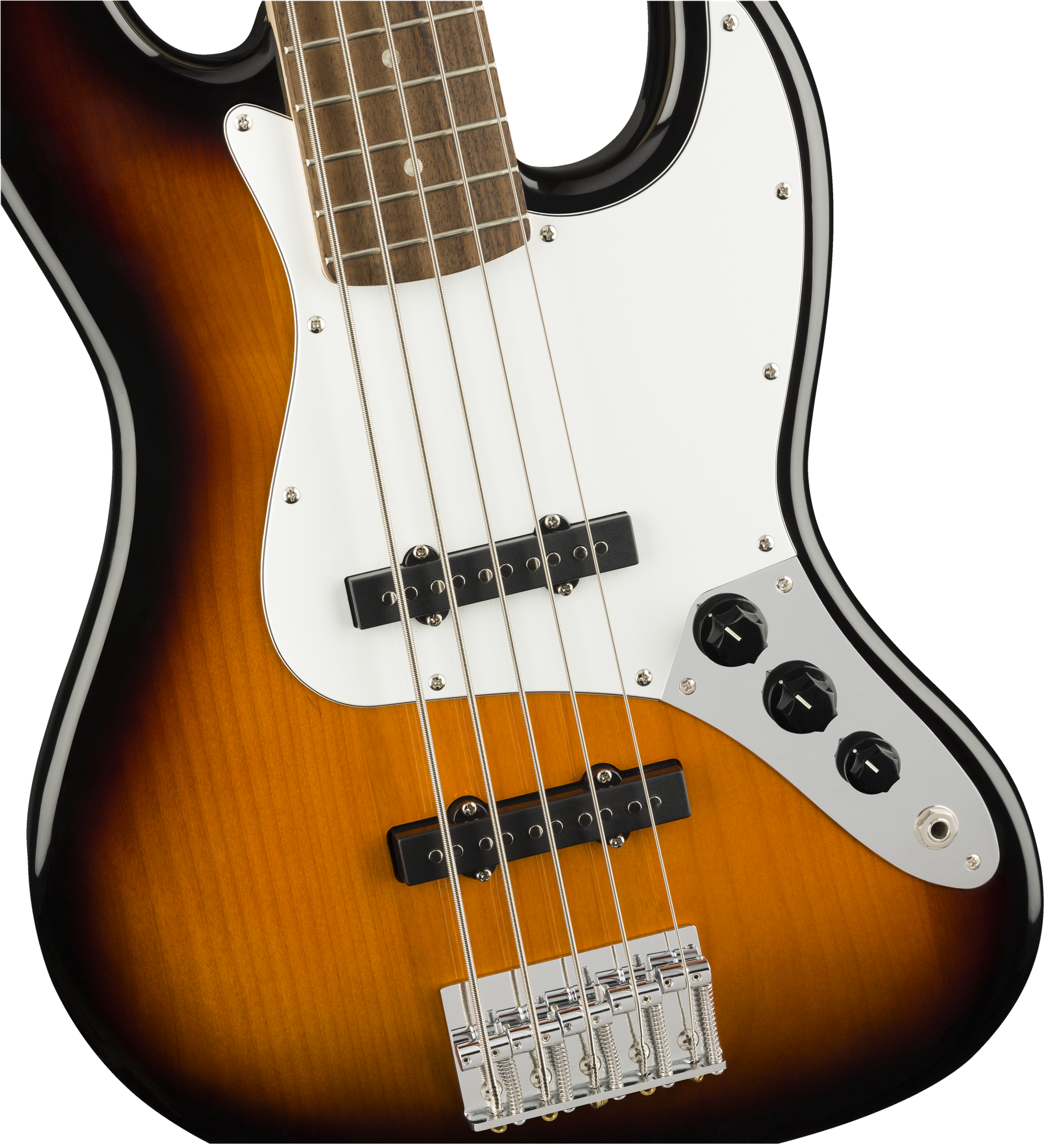 Affinity Series J Bass V, Laurel Fingerboard, Brown Sunburst