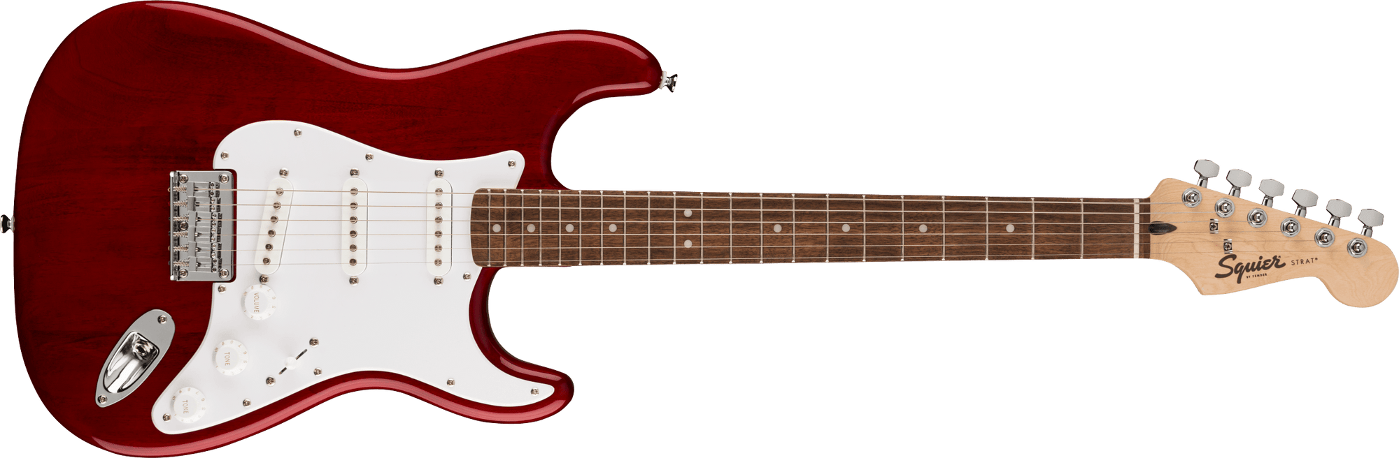 FSR Stratocaster HT Pack, Transparent Crimson