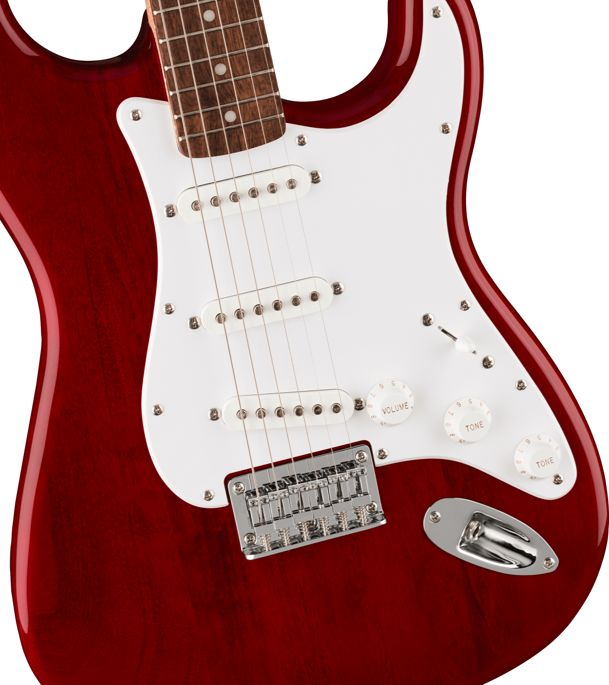 FSR Stratocaster HT Pack, Transparent Crimson