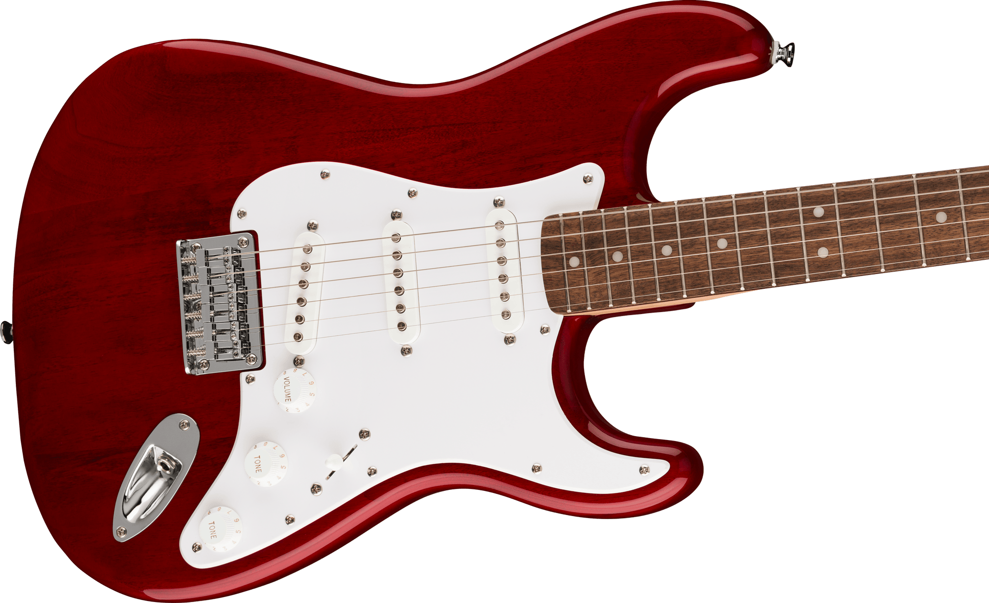 FSR Stratocaster HT Pack, Transparent Crimson