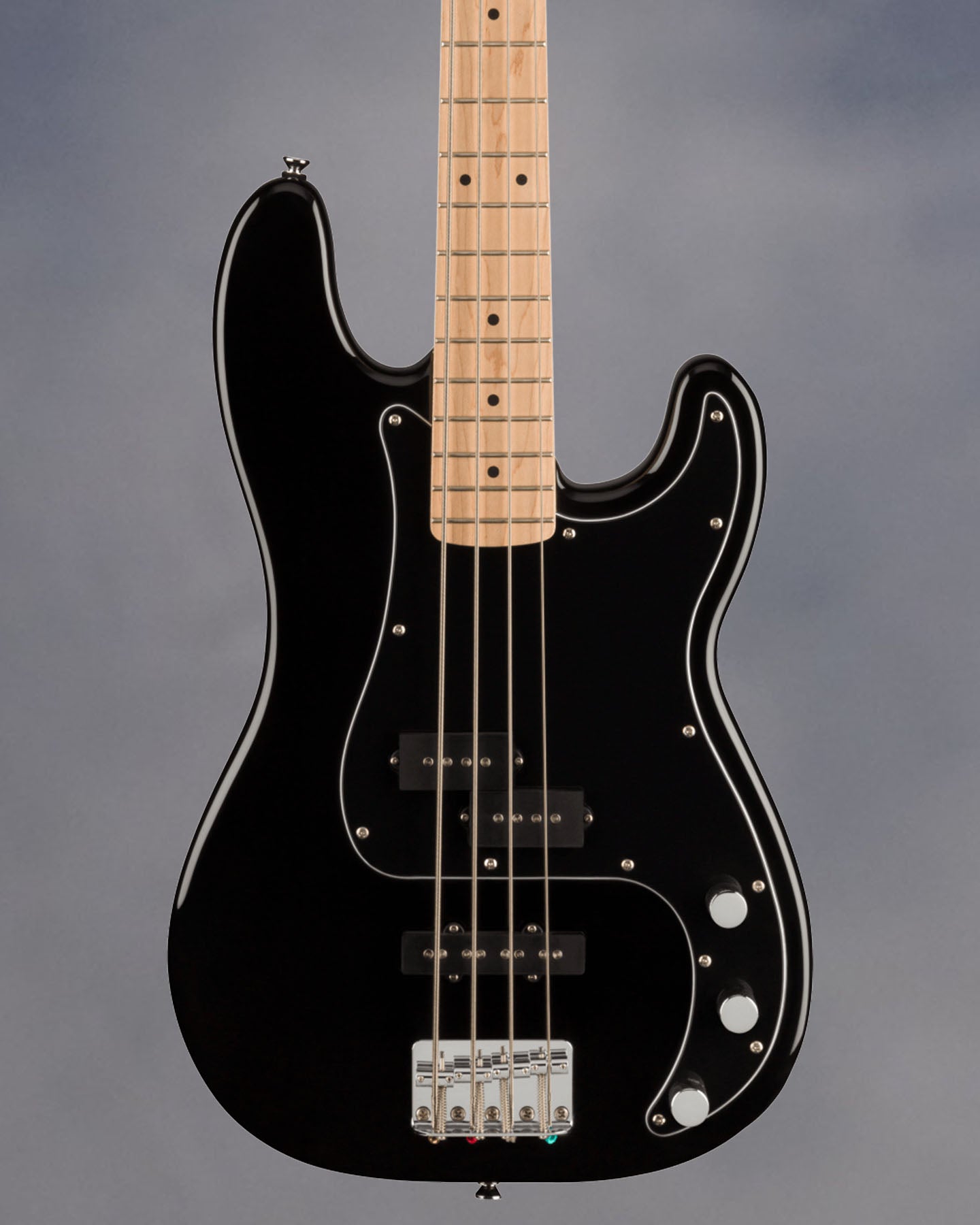 Affinity Series Precision Bass PJ Pack, Black, Maple FB, Gig Bag, Rumble 15