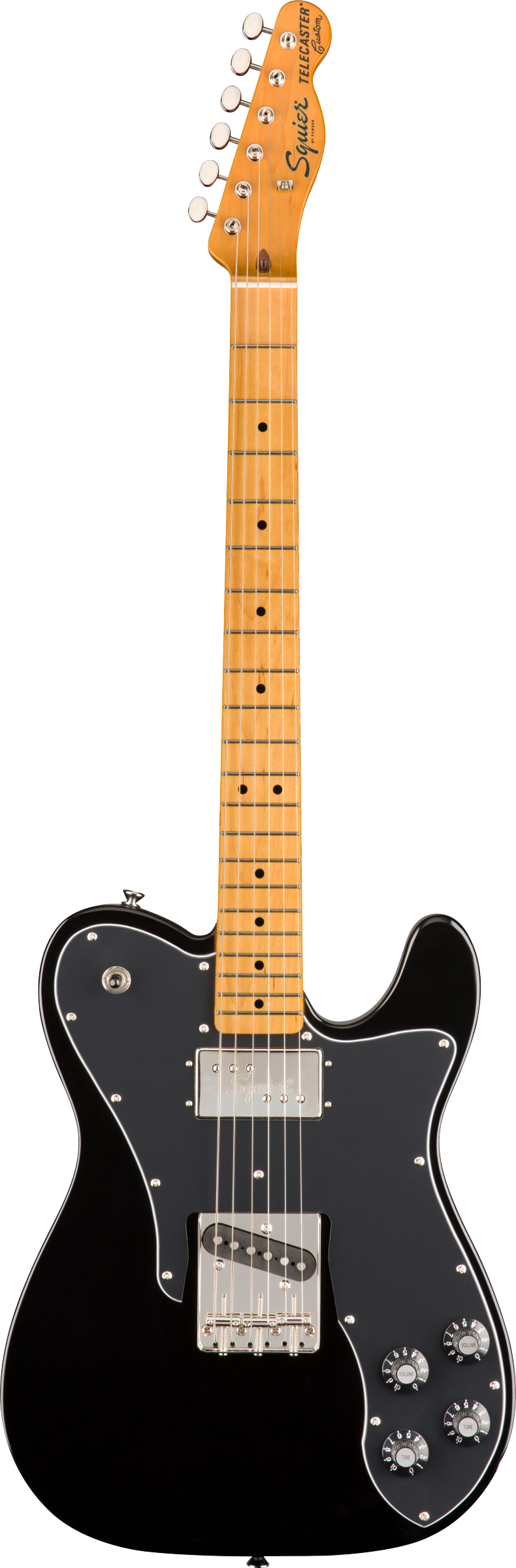 Classic Vibe '70s Telecaster Custom, Black, Maple FB