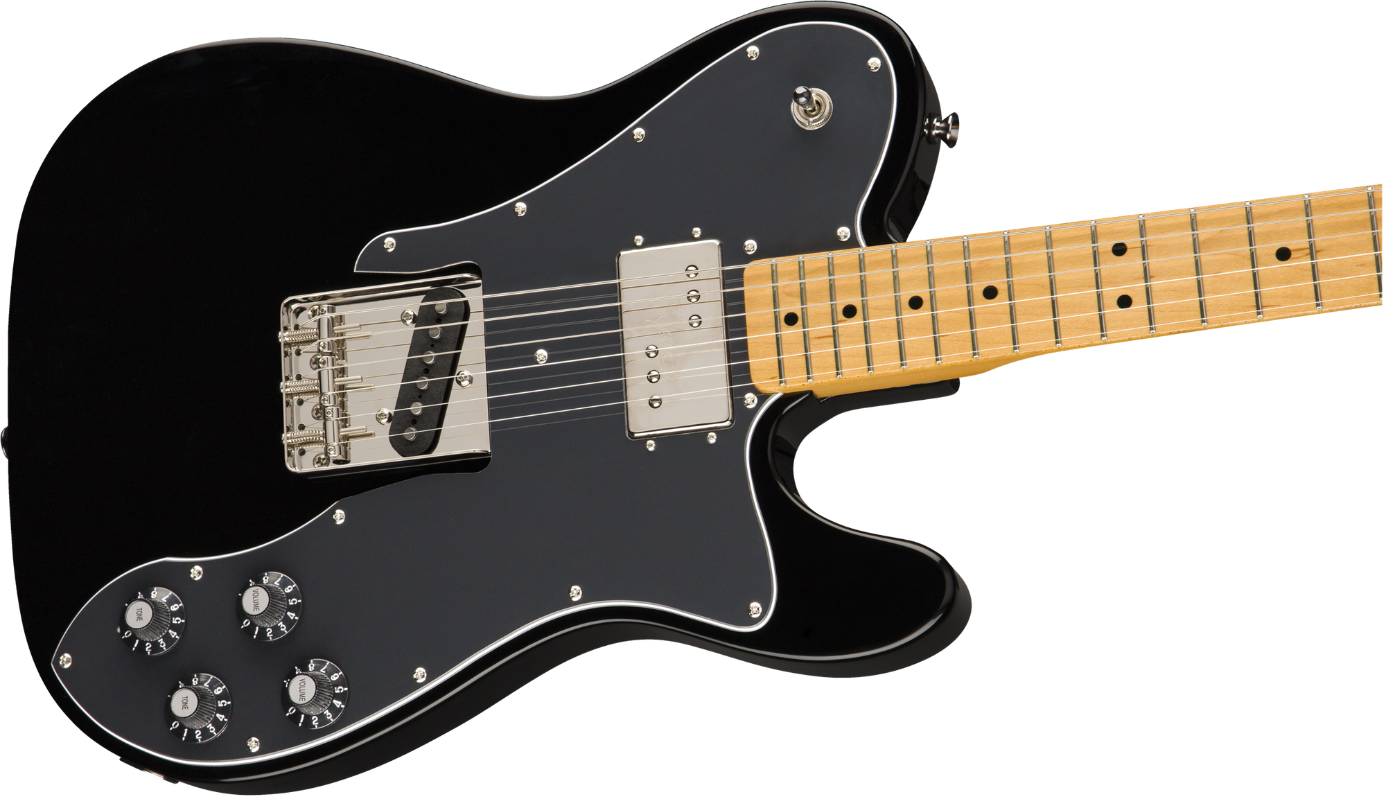 Classic Vibe '70s Telecaster Custom, Black, Maple FB