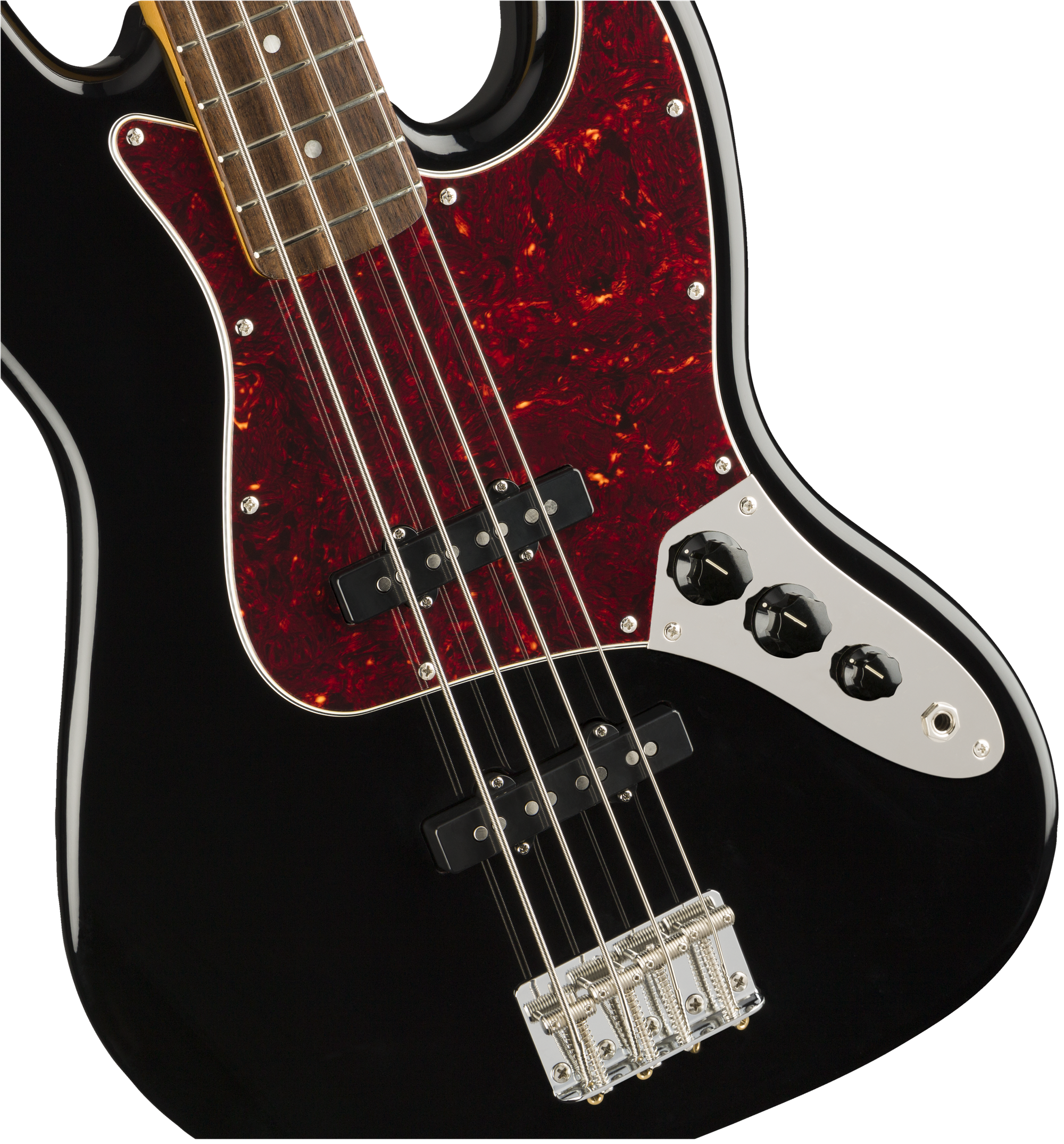 Classic Vibe '60s Jazz Bass, Black, Laurel Fingerboard