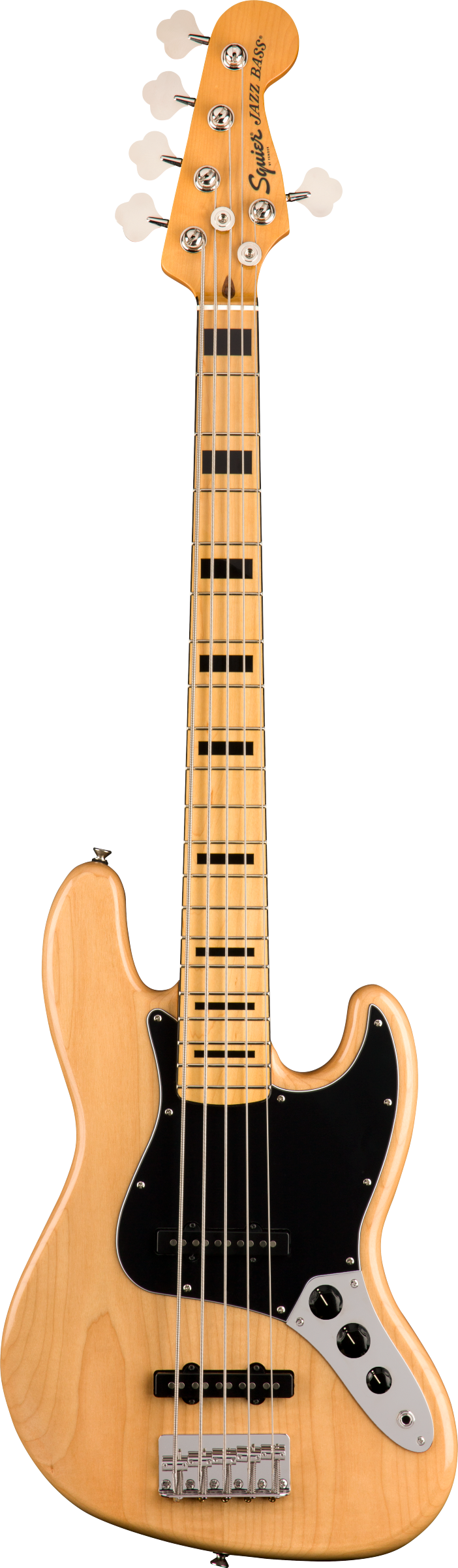 Classic Vibe '70s Jazz Bass® V, Maple Fingerboard, Natural