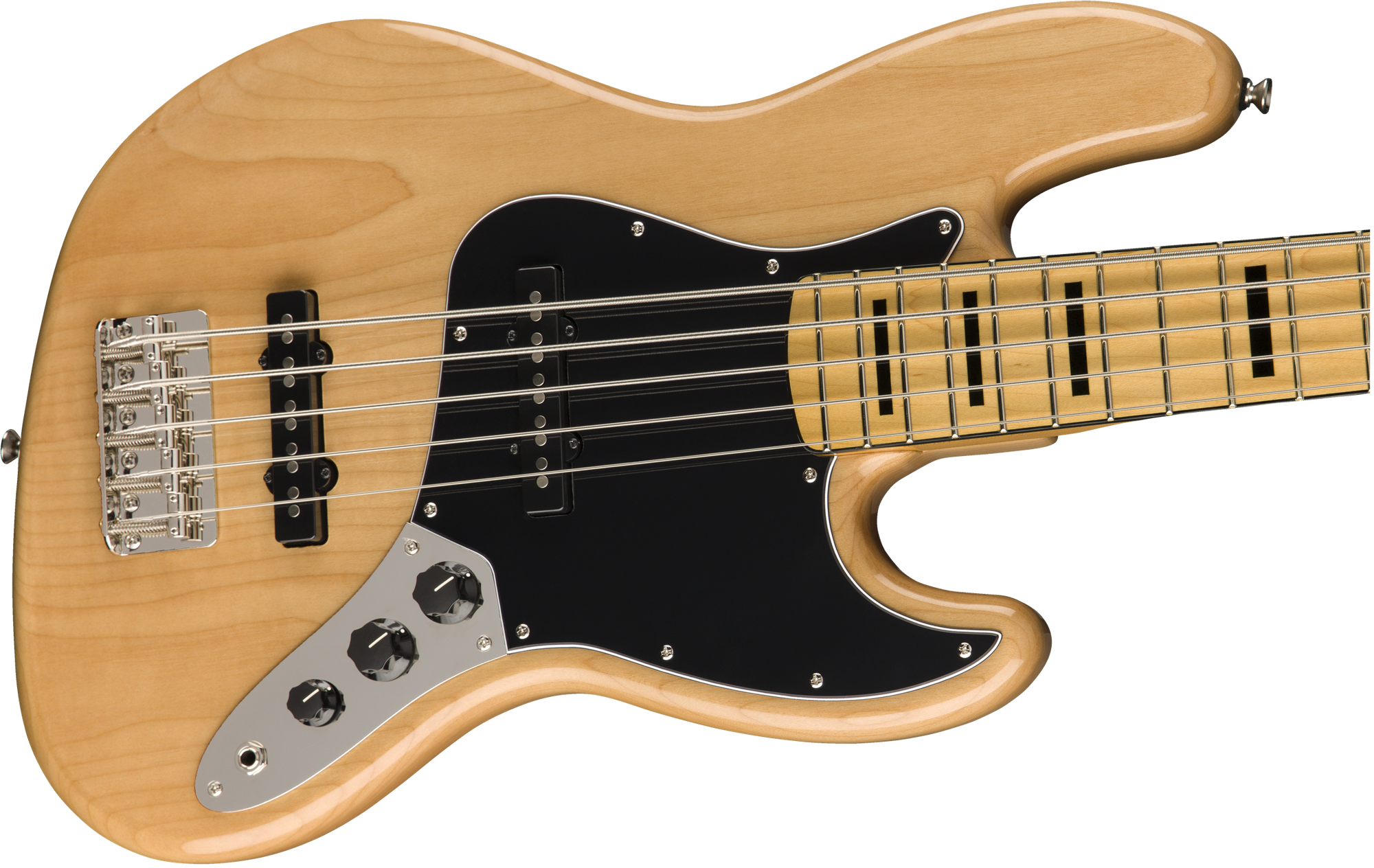 Classic Vibe '70s Jazz Bass® V, Maple Fingerboard, Natural