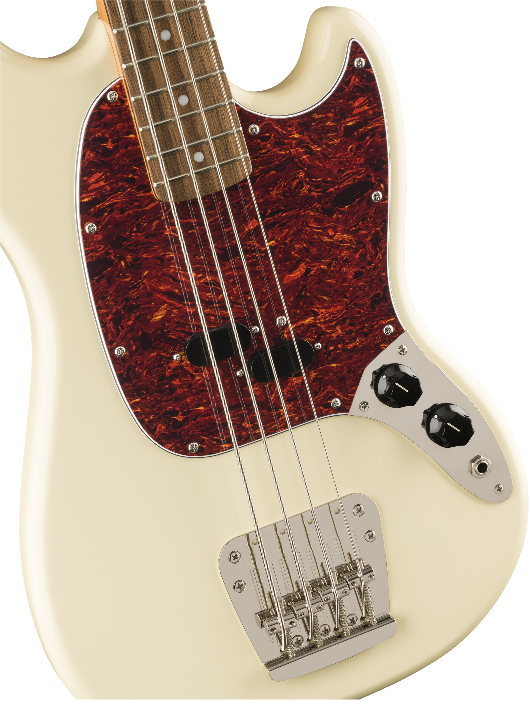 Classic Vibe '60s Mustang Bass, Laurel Fingerboard, Olympic White