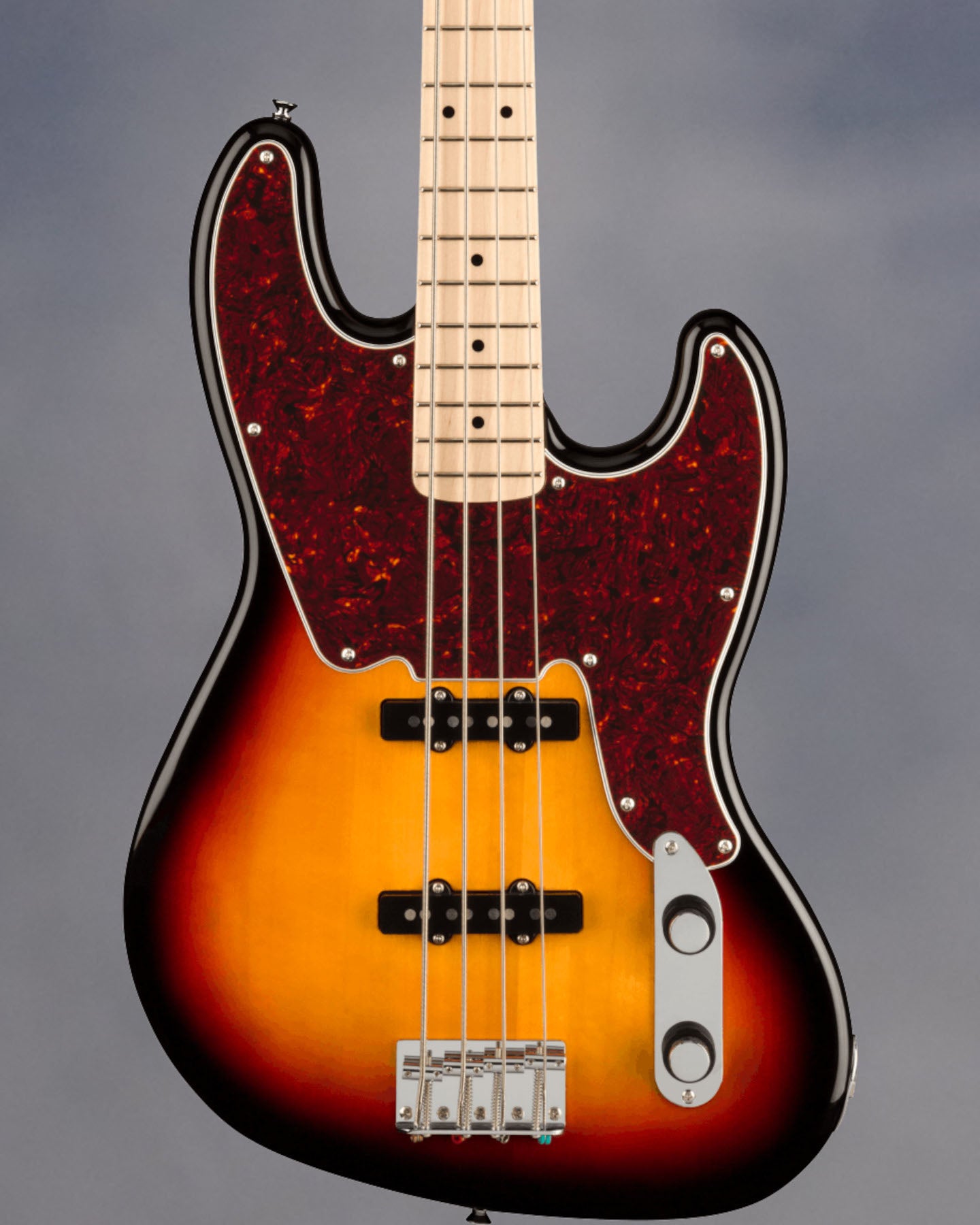 Paranormal Jazz Bass '54, Maple Fingerboard, Tortoiseshell Pickguard, 3-Color Sunburst