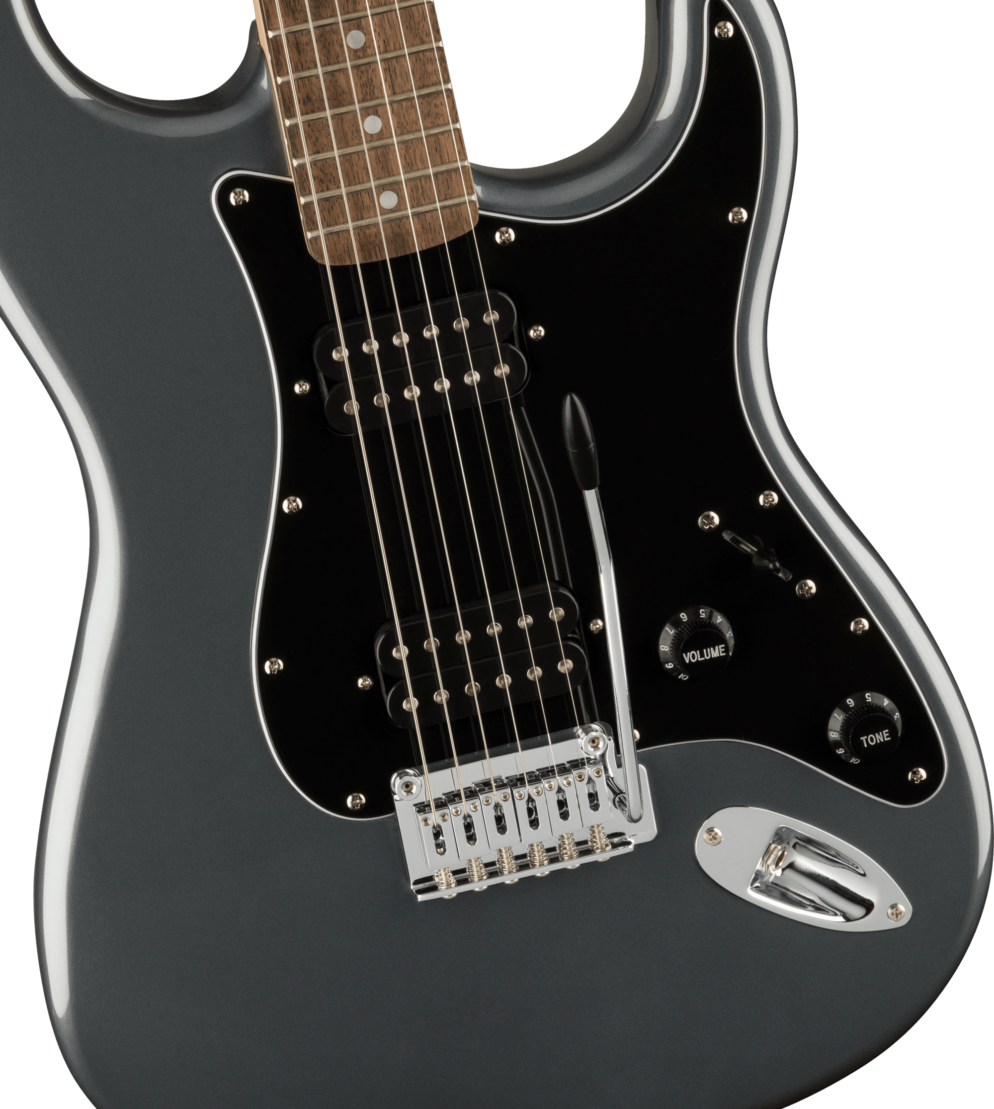 Affinity Series Stratocaster HH, Charcoal Frost Metalic