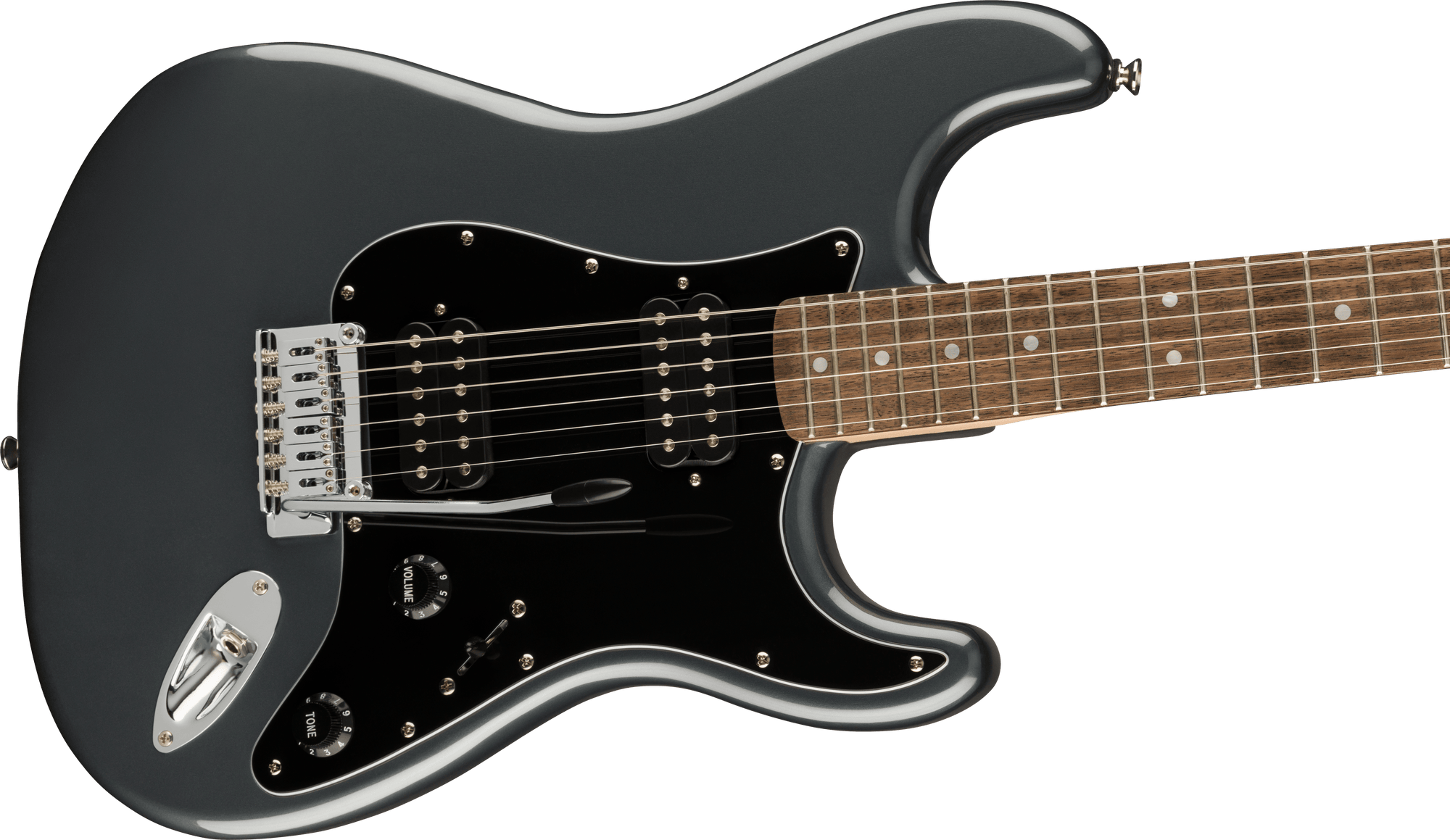 Affinity Series Stratocaster HH, Charcoal Frost Metalic