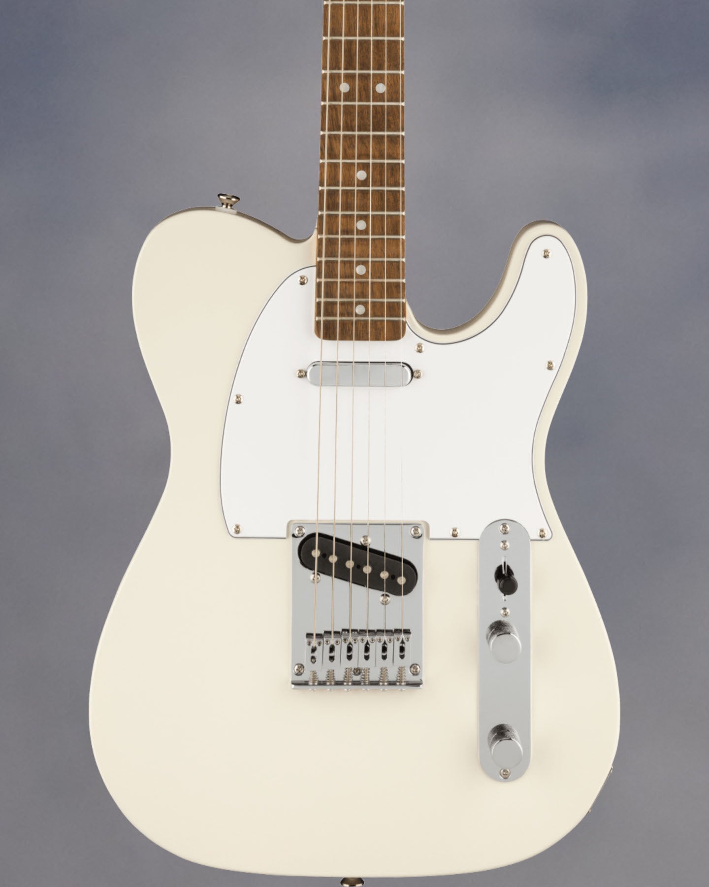 Affinity Series Telecaster, Olympic White, Laurel Fingerboard, White Pickguard