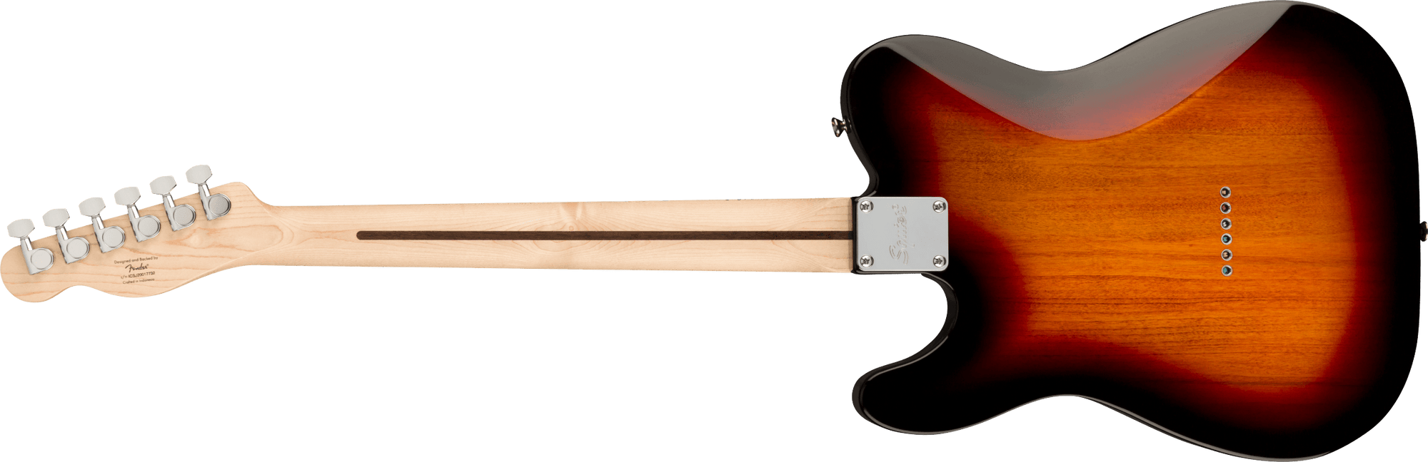 Affinity Series Telecaster, 3-Color Sunburst , Maple Fingerboard, Black Pickguard