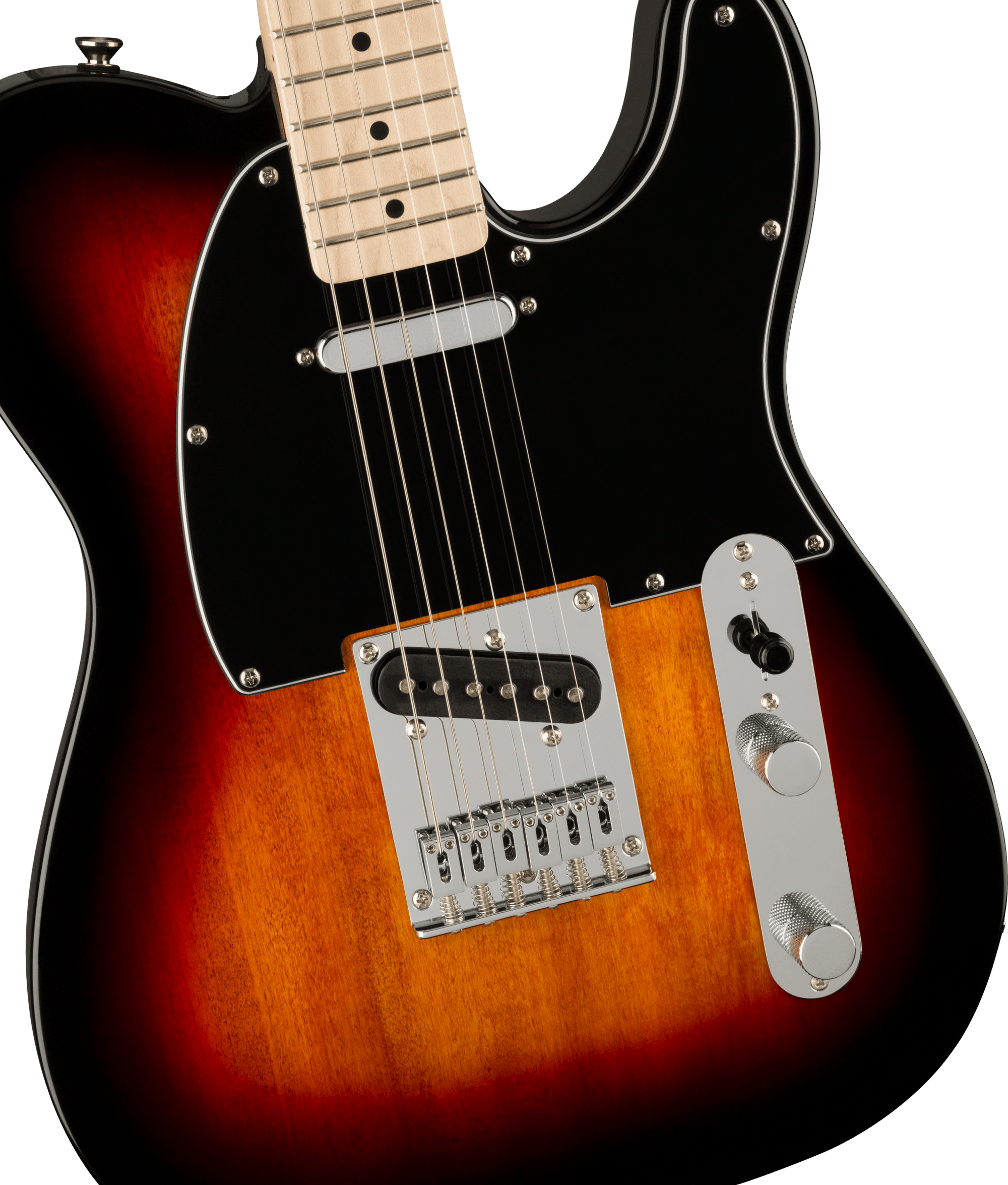 Affinity Series Telecaster, 3-Color Sunburst , Maple Fingerboard, Black Pickguard