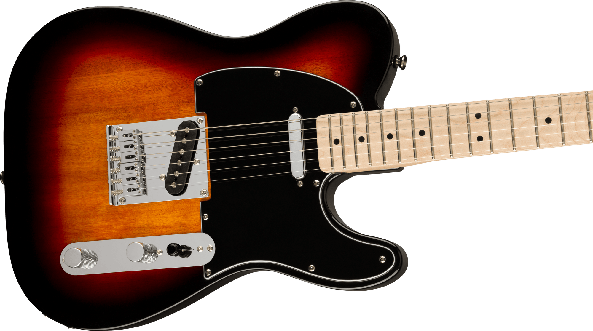 Affinity Series Telecaster, 3-Color Sunburst , Maple Fingerboard, Black Pickguard