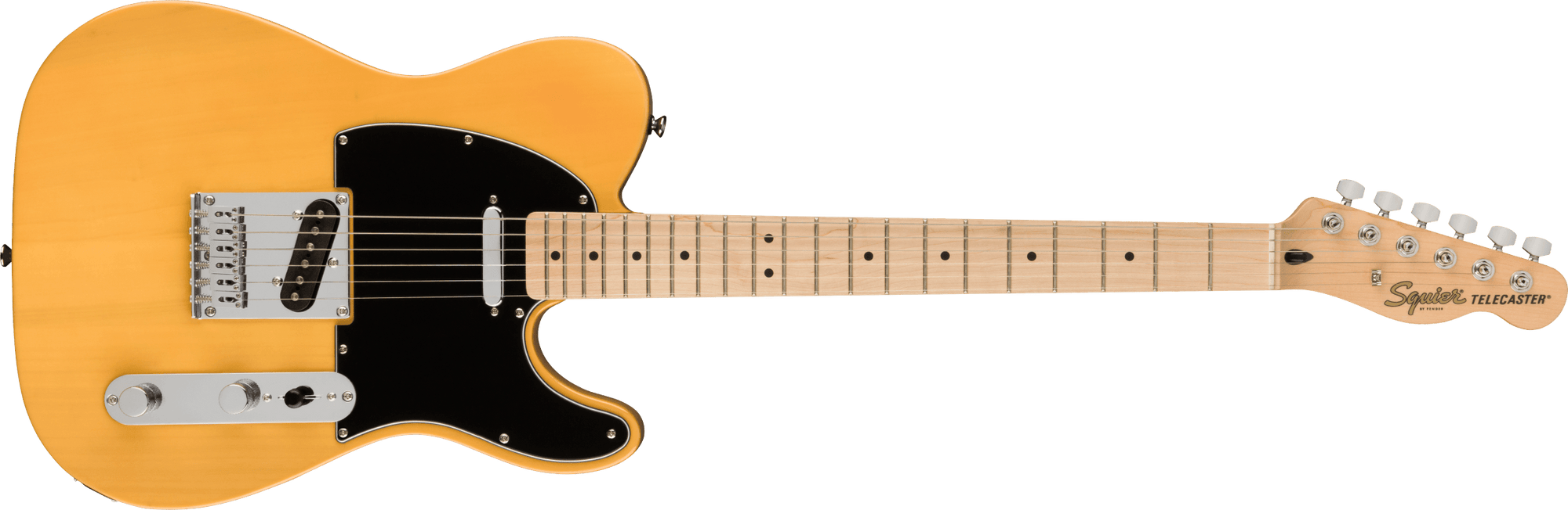 Affinity Series Telecaster, Butterscotch Blonde, Maple Fingerboard, Black Pickguard