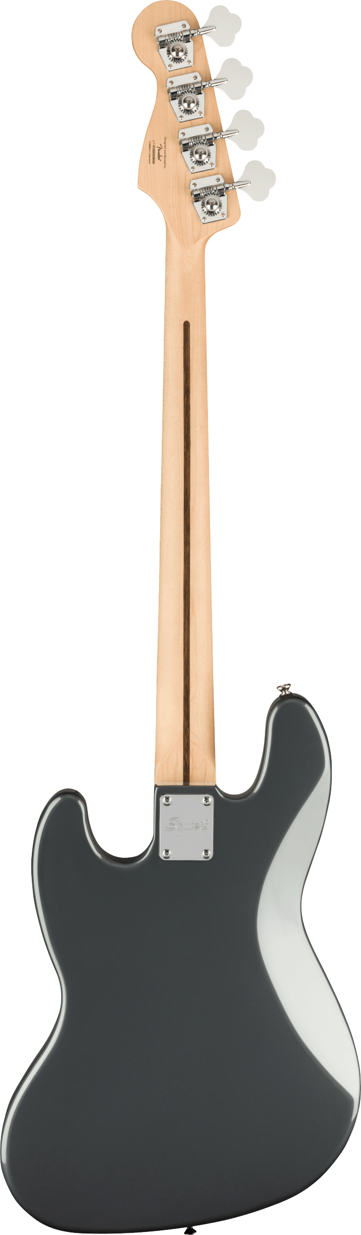 Affinity Series Jazz Bass, Charcoal Frost Metallic, Laurel Fingerboard, Black Pickguard